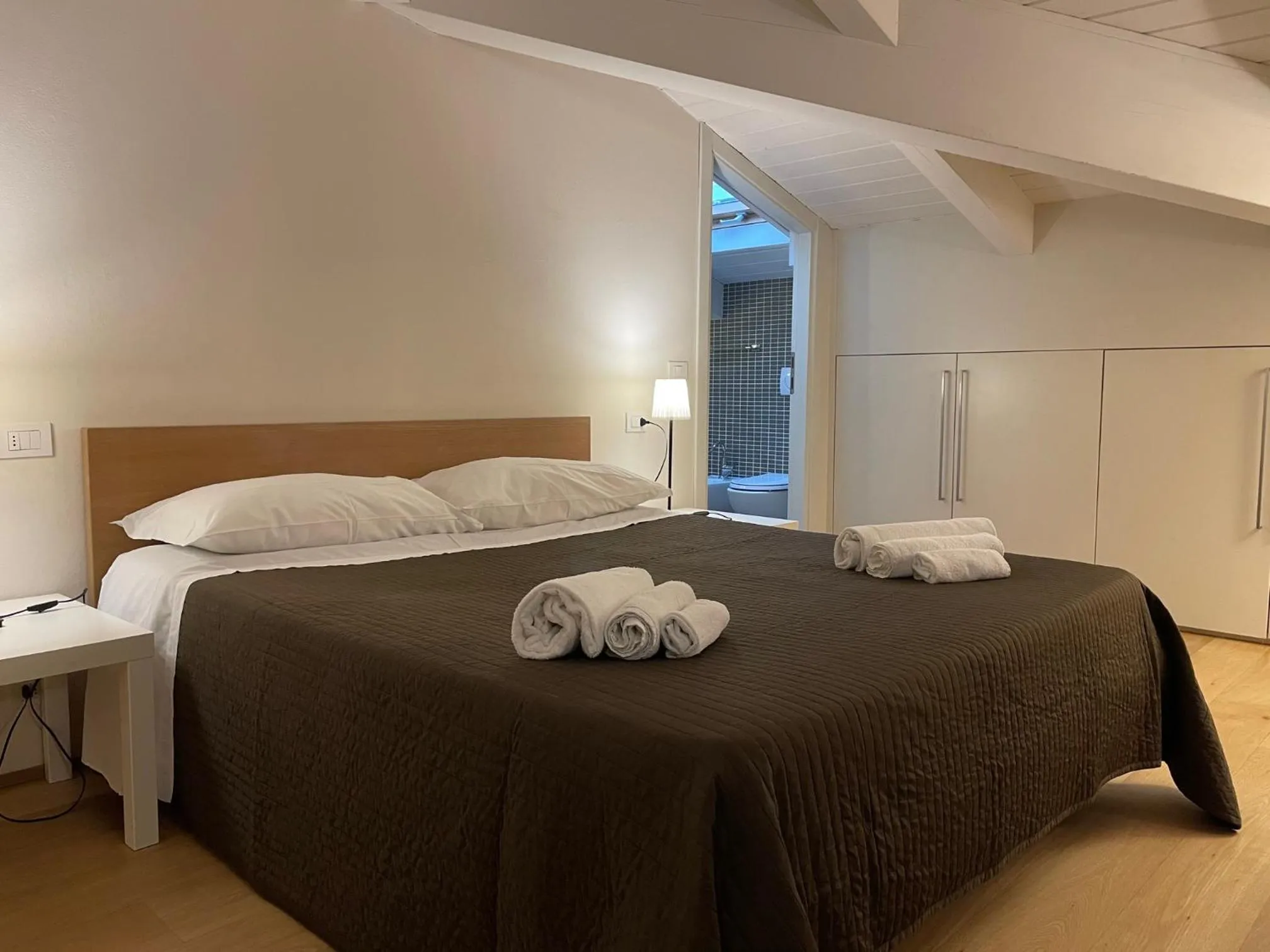 Bedroom, Bed in Ceccarini Suite