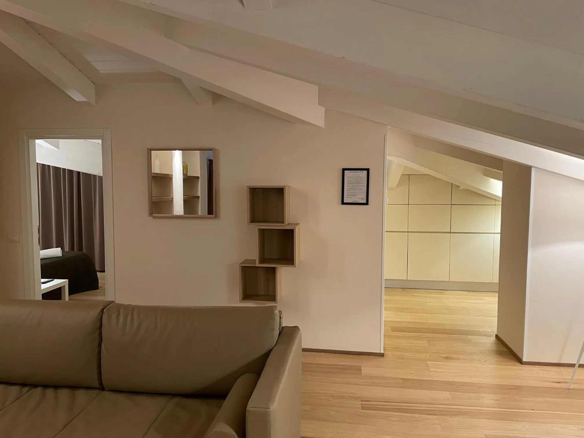 Living room in Ceccarini Suite