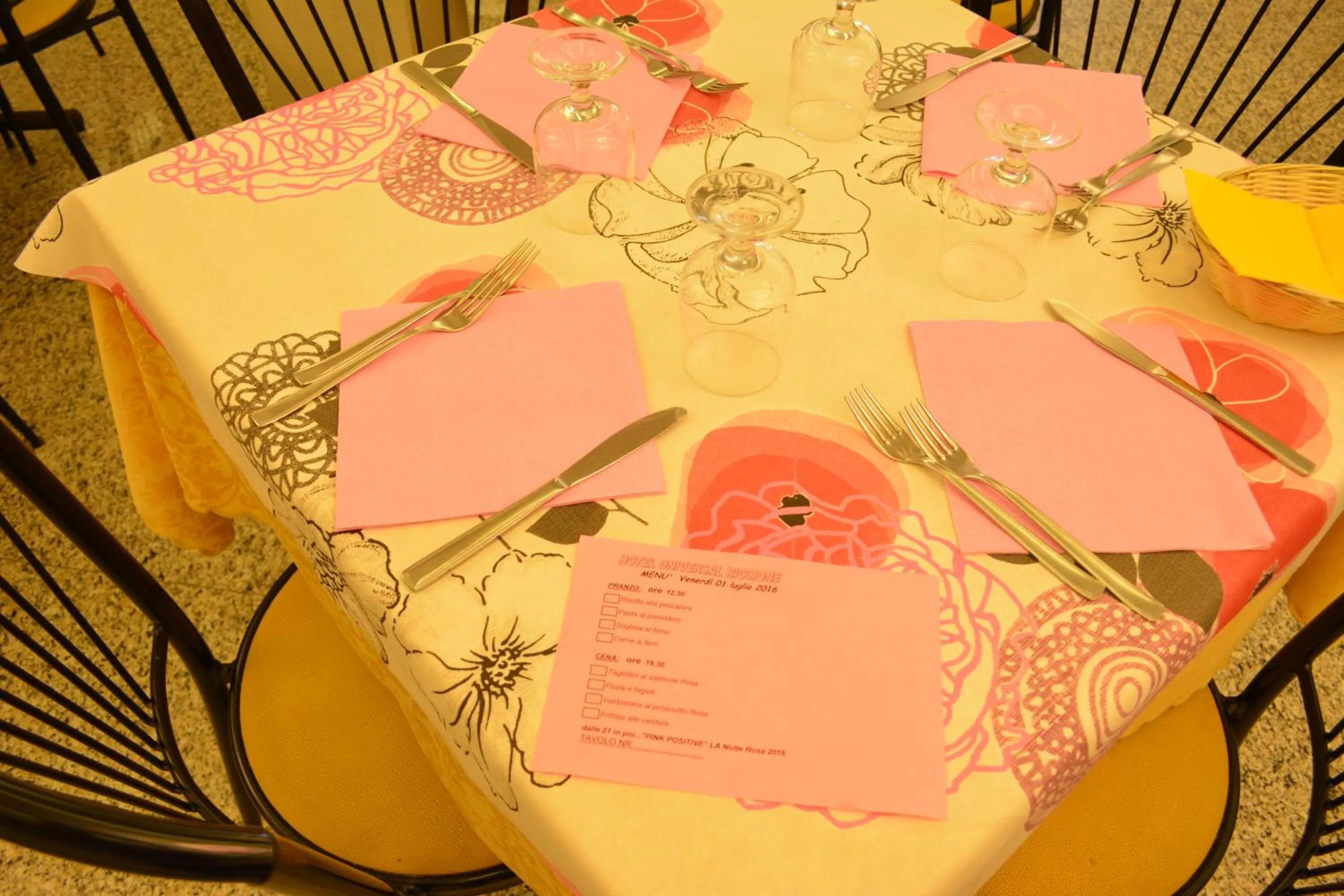 Decorative detail in Hotel Universal