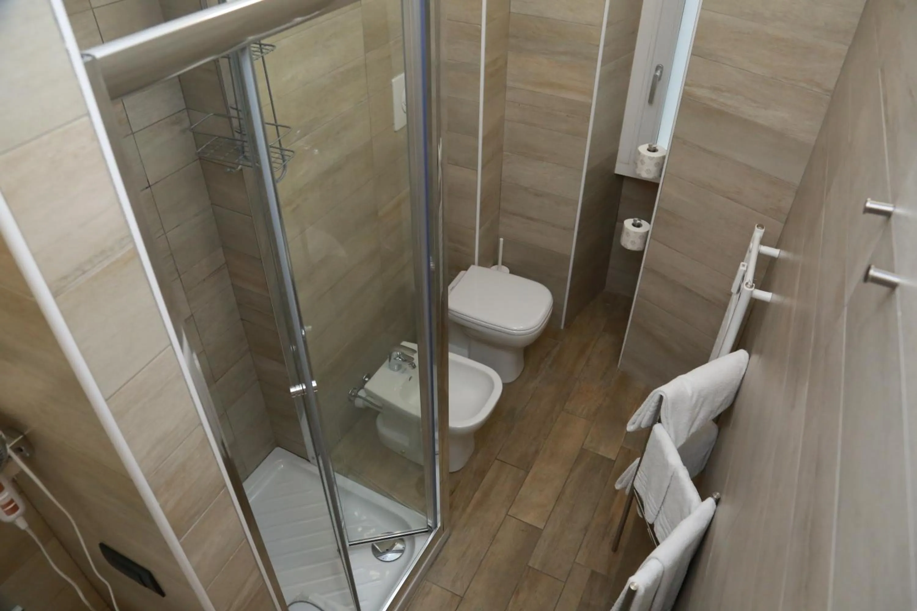 Shower in Aparthotel Meneghino