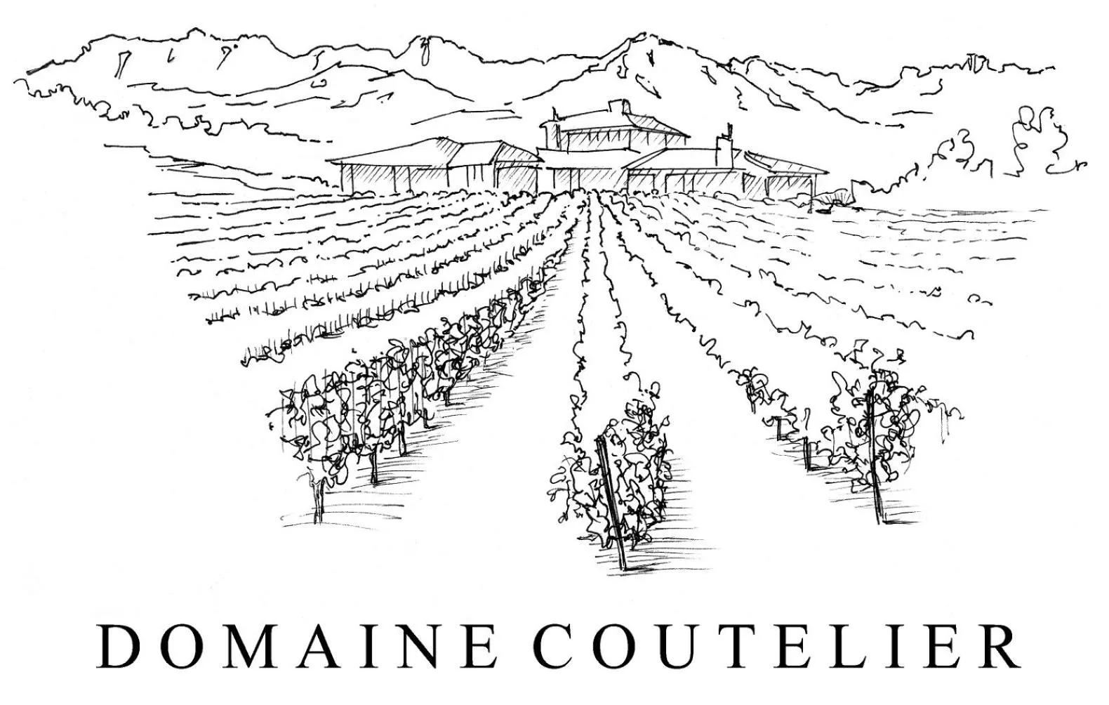 Text overlay in Domaine Coutelier