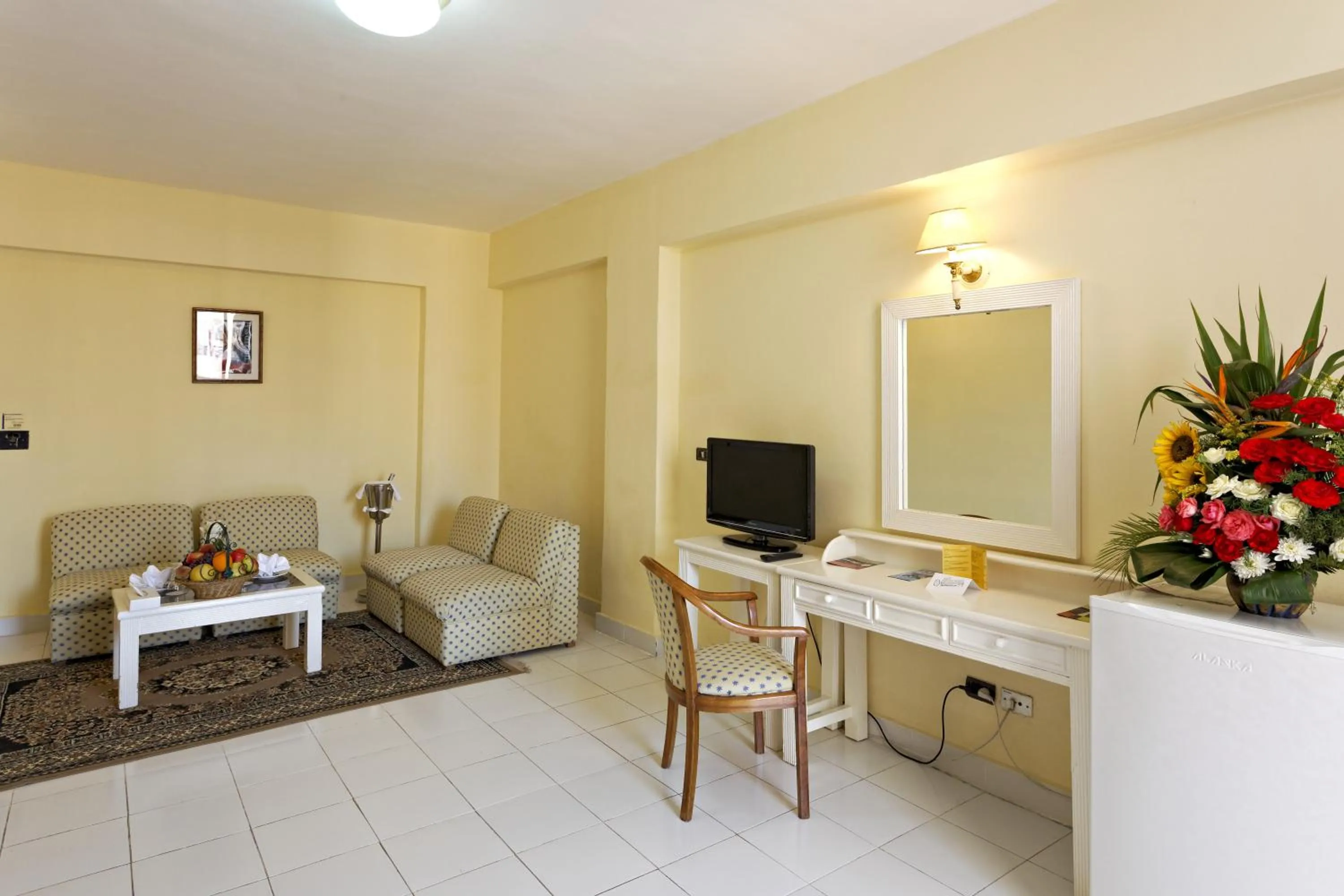 Seating area in Empire Hotel Aqua Park