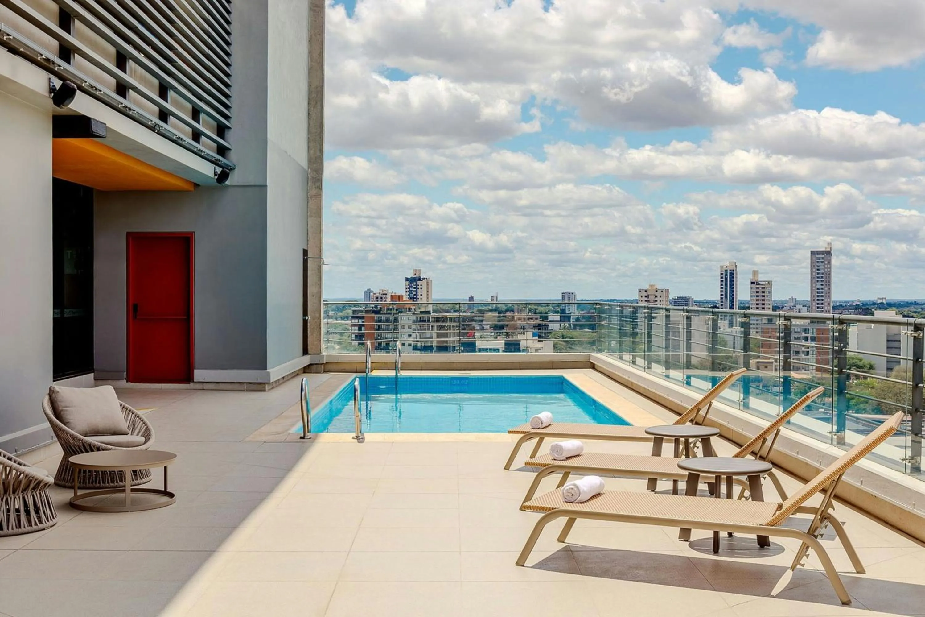 Fitness centre/facilities in Aloft Asuncion