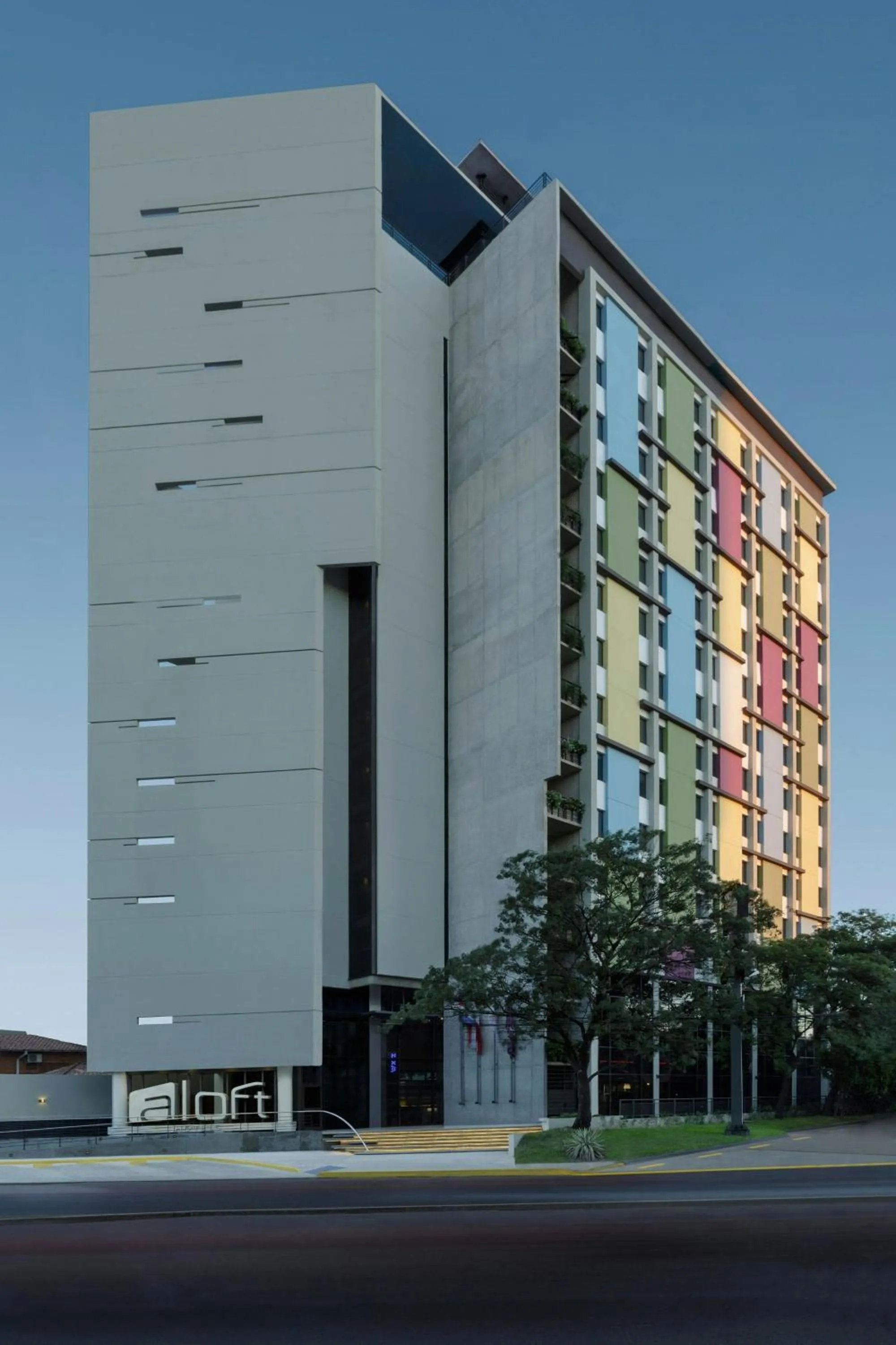 Property building in Aloft Asuncion
