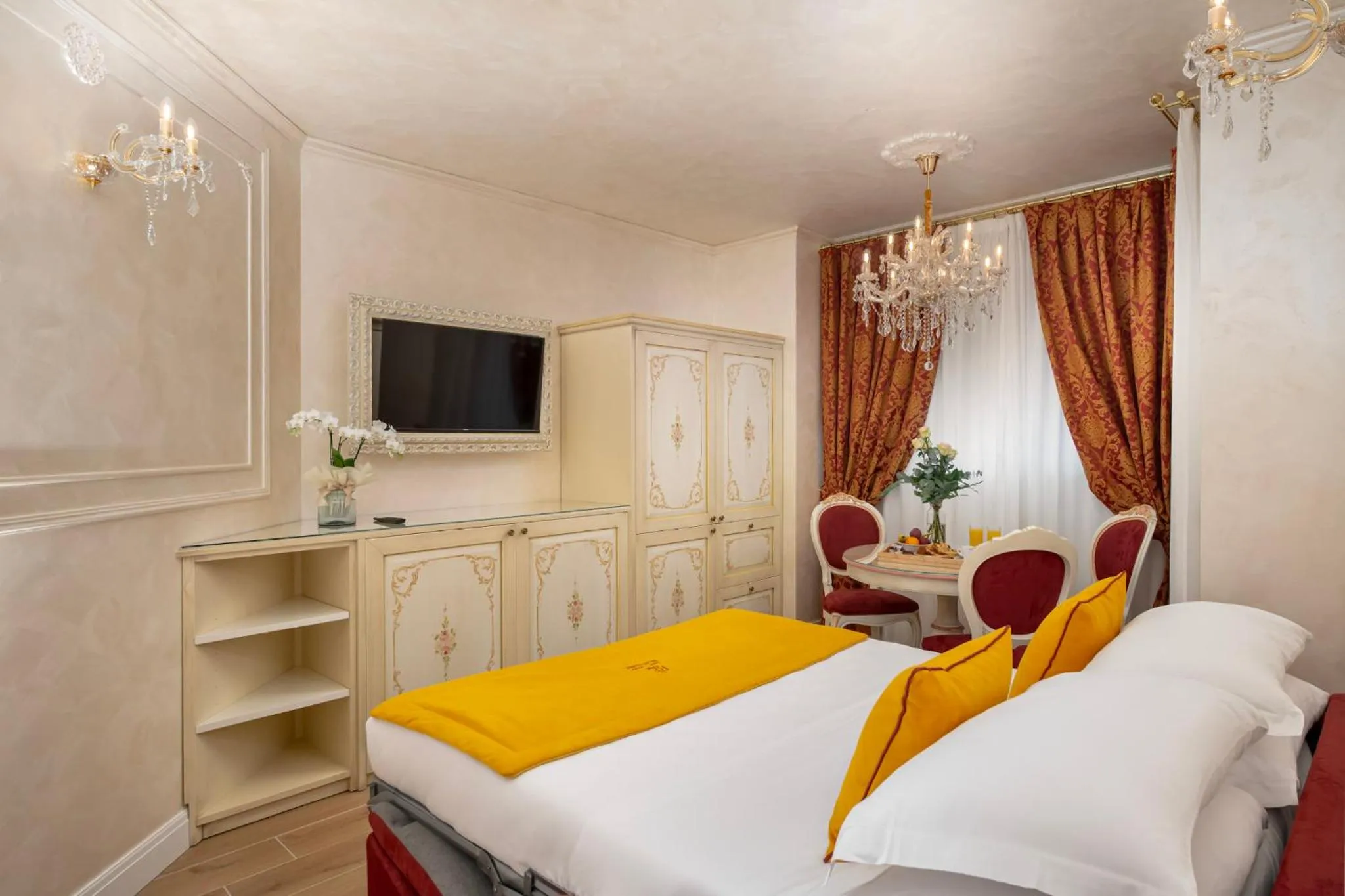 Bedroom, Bed in Relais Empire