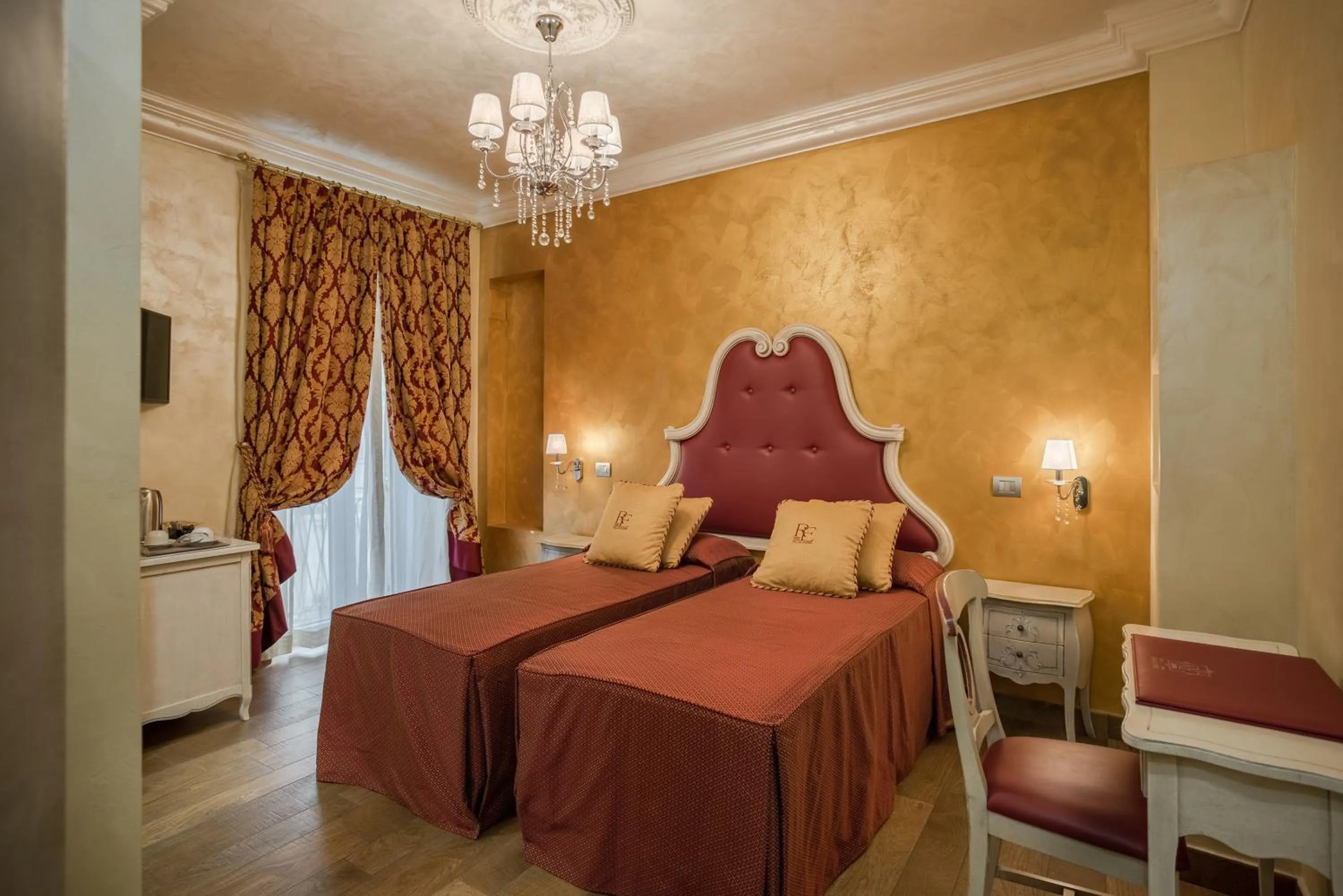 Bed in Relais Empire