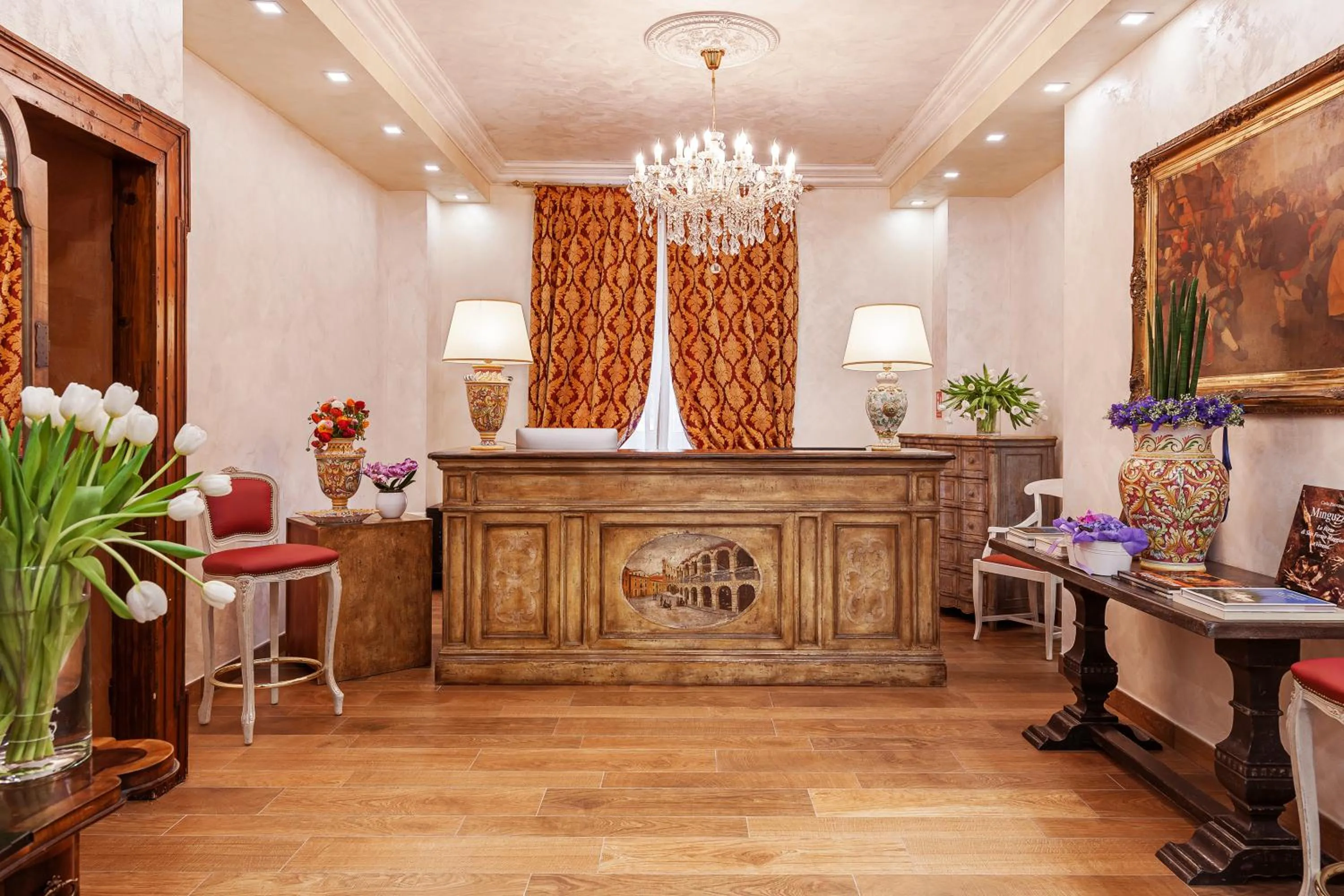 Lobby or reception in Relais Empire