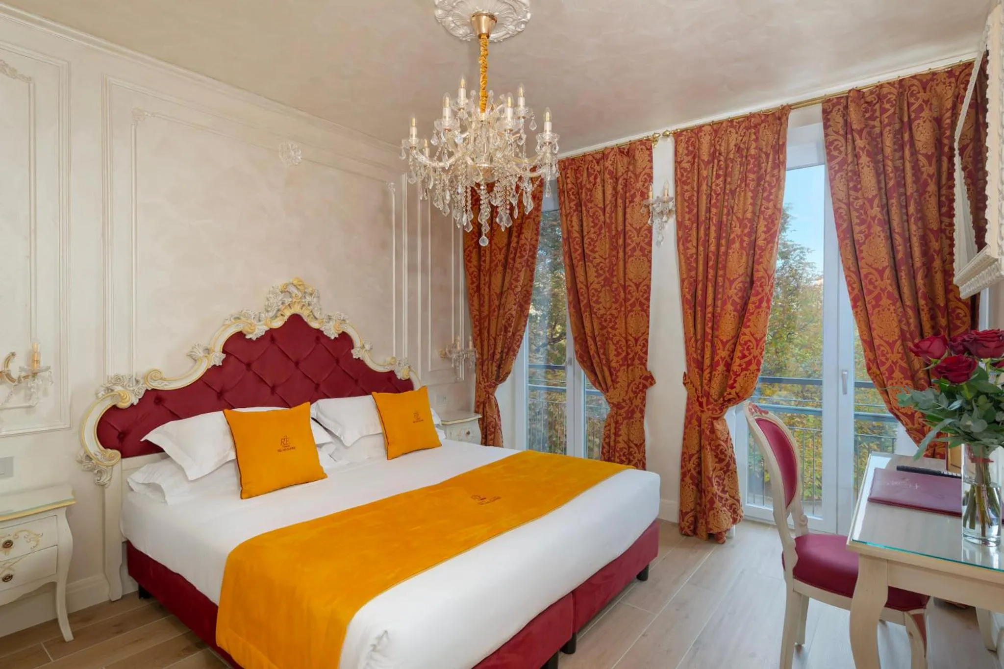 Bedroom, Bed in Relais Empire