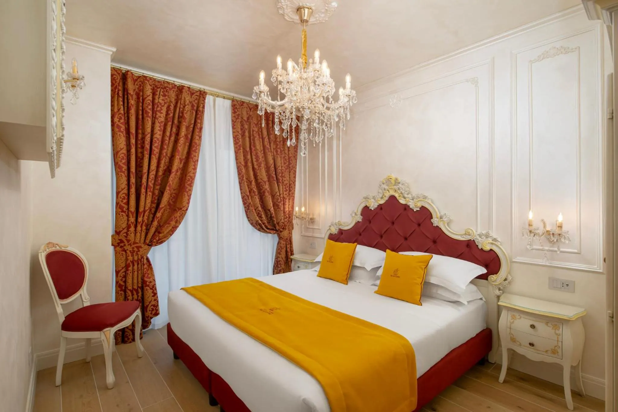 Bedroom, Bed in Relais Empire