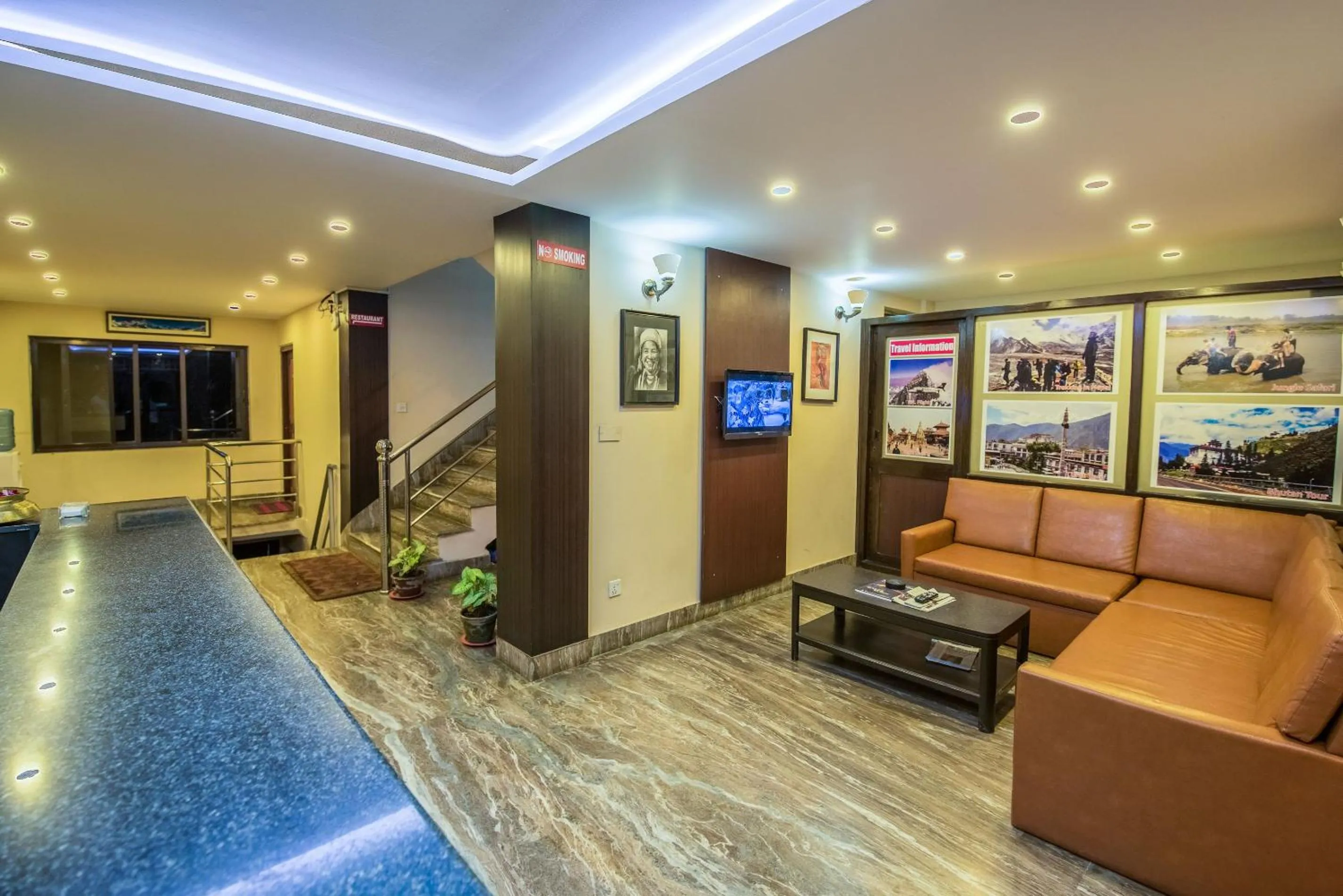 Lobby or reception in Kathmandu Sunny Hotel