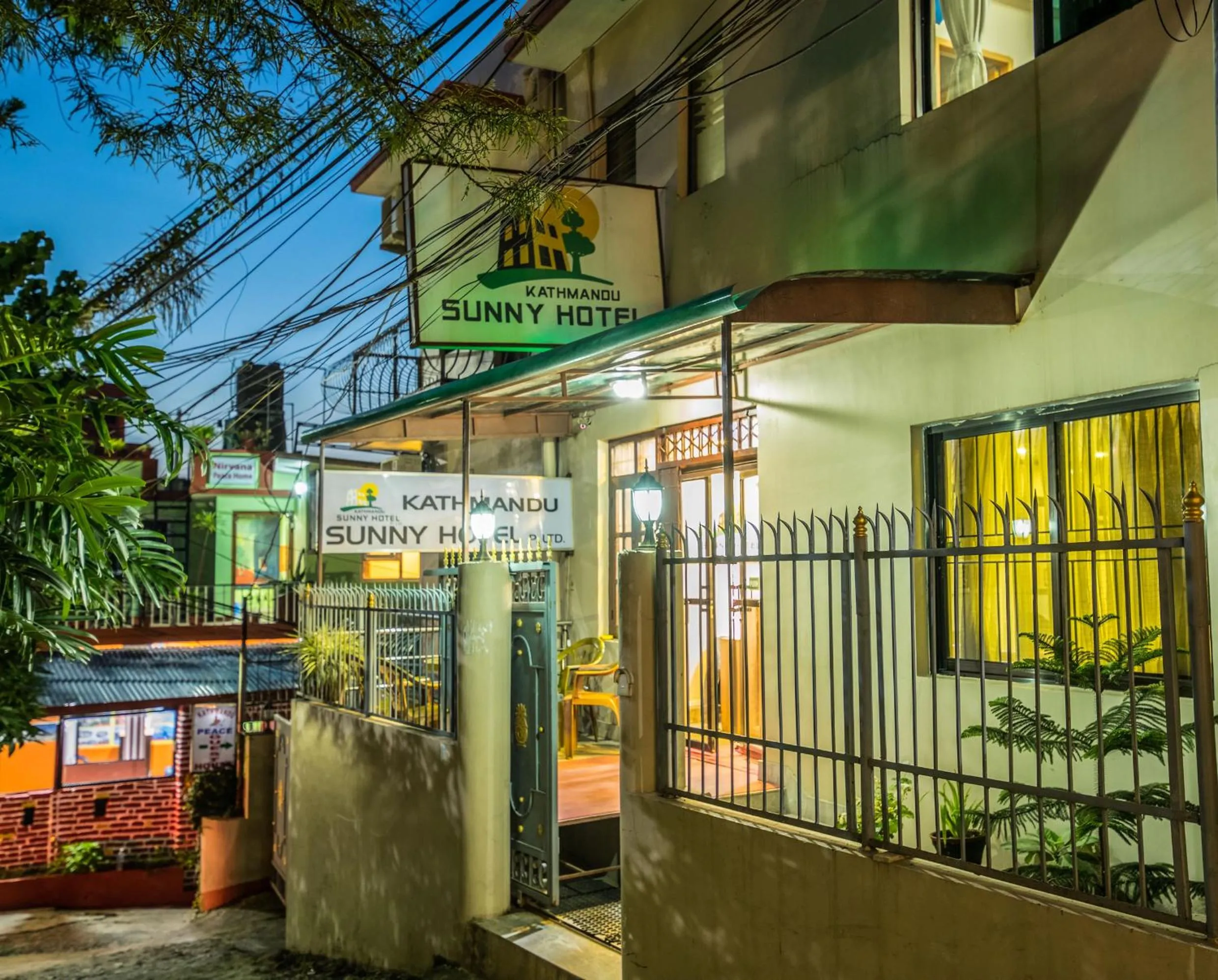 Facade/entrance in Kathmandu Sunny Hotel