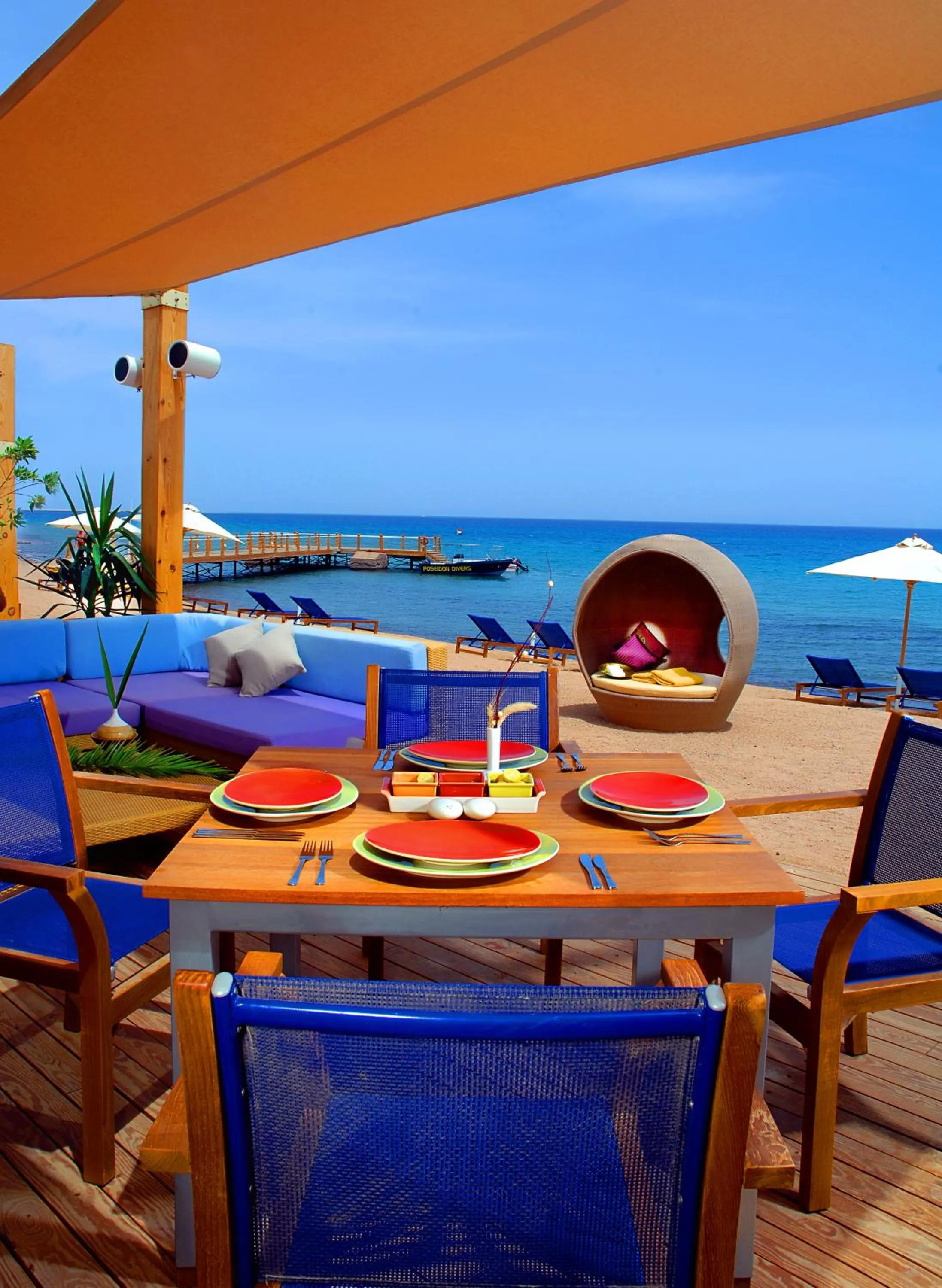Restaurant/places to eat in Le Méridien Dahab Resort & SPA