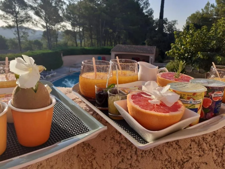 Food and drinks in La Bastide Des Selves