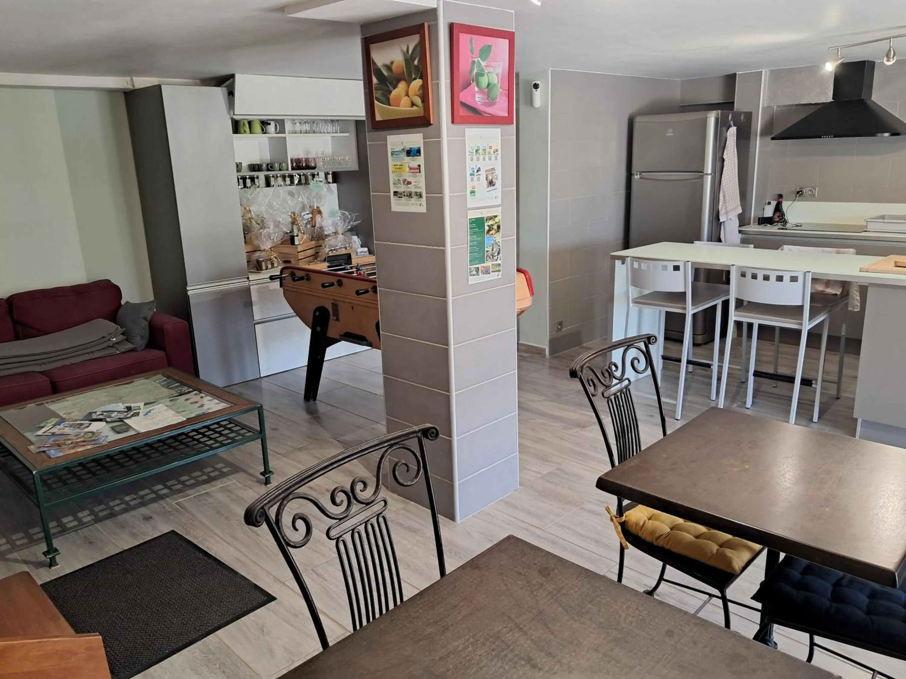 Kitchen or kitchenette in La Bastide Des Selves