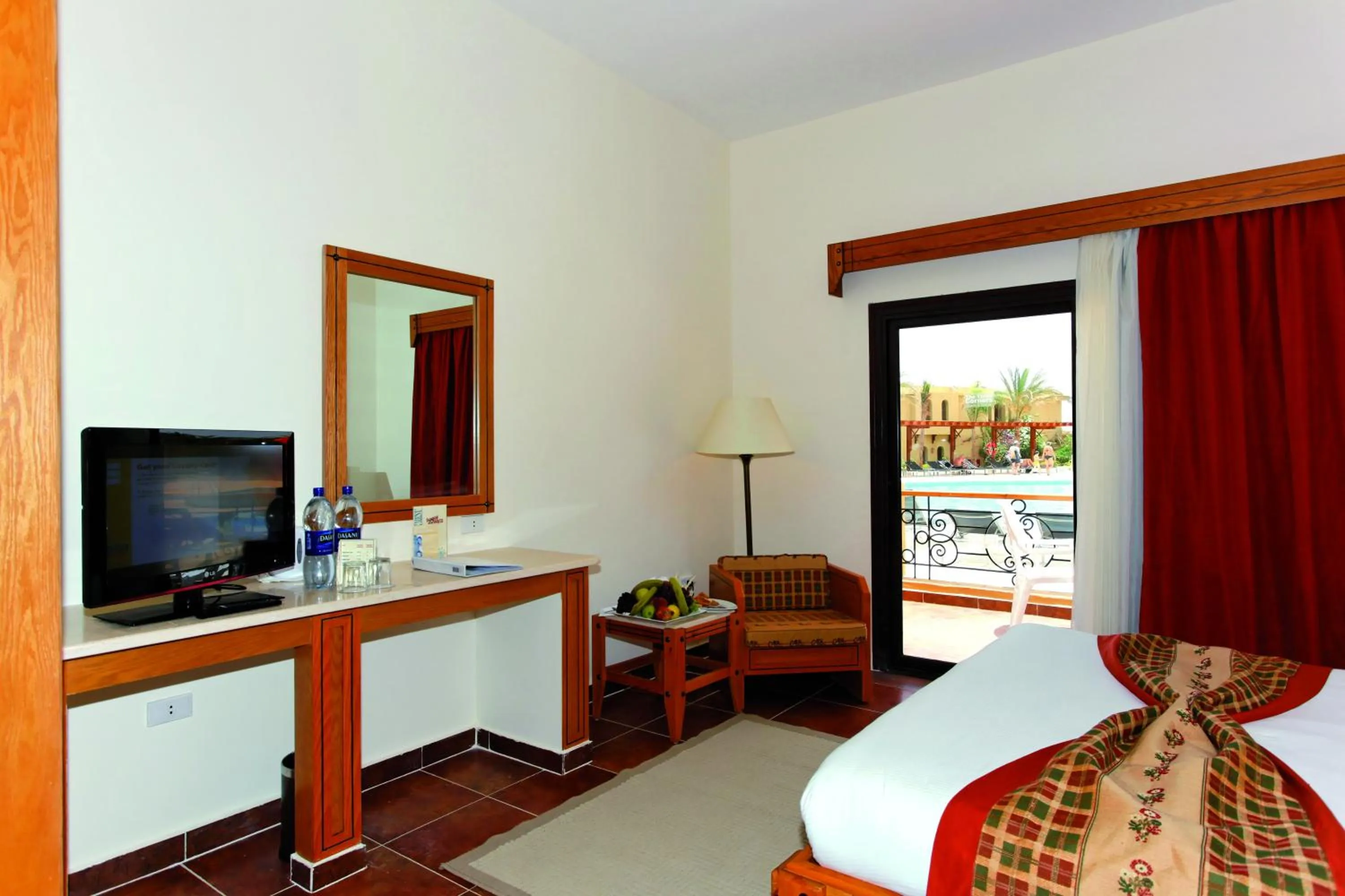 TV and multimedia, Bed in Three Corners Fayrouz Plaza Beach Resort