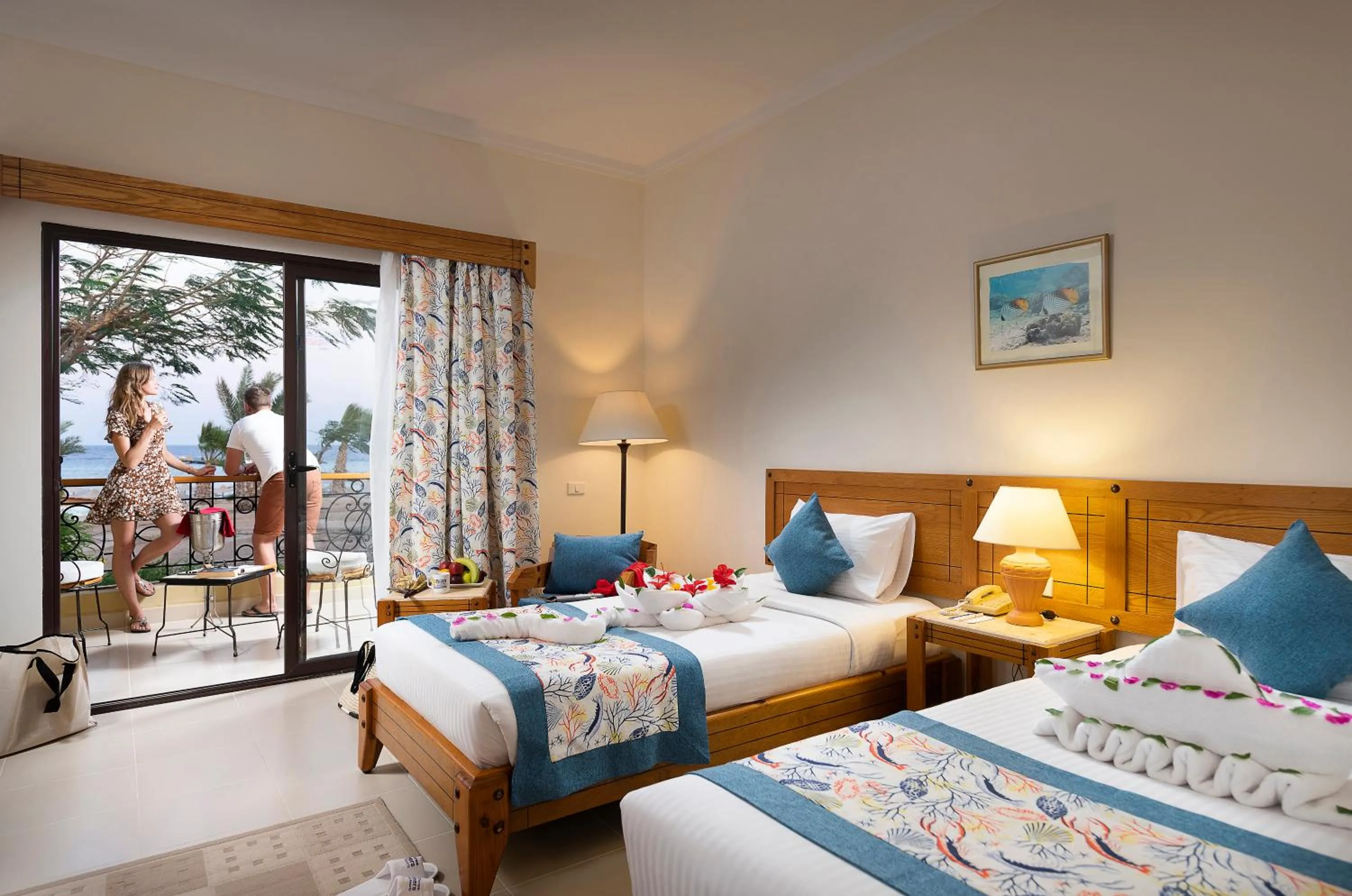 Photo of the whole room, Bed in Three Corners Fayrouz Plaza Beach Resort