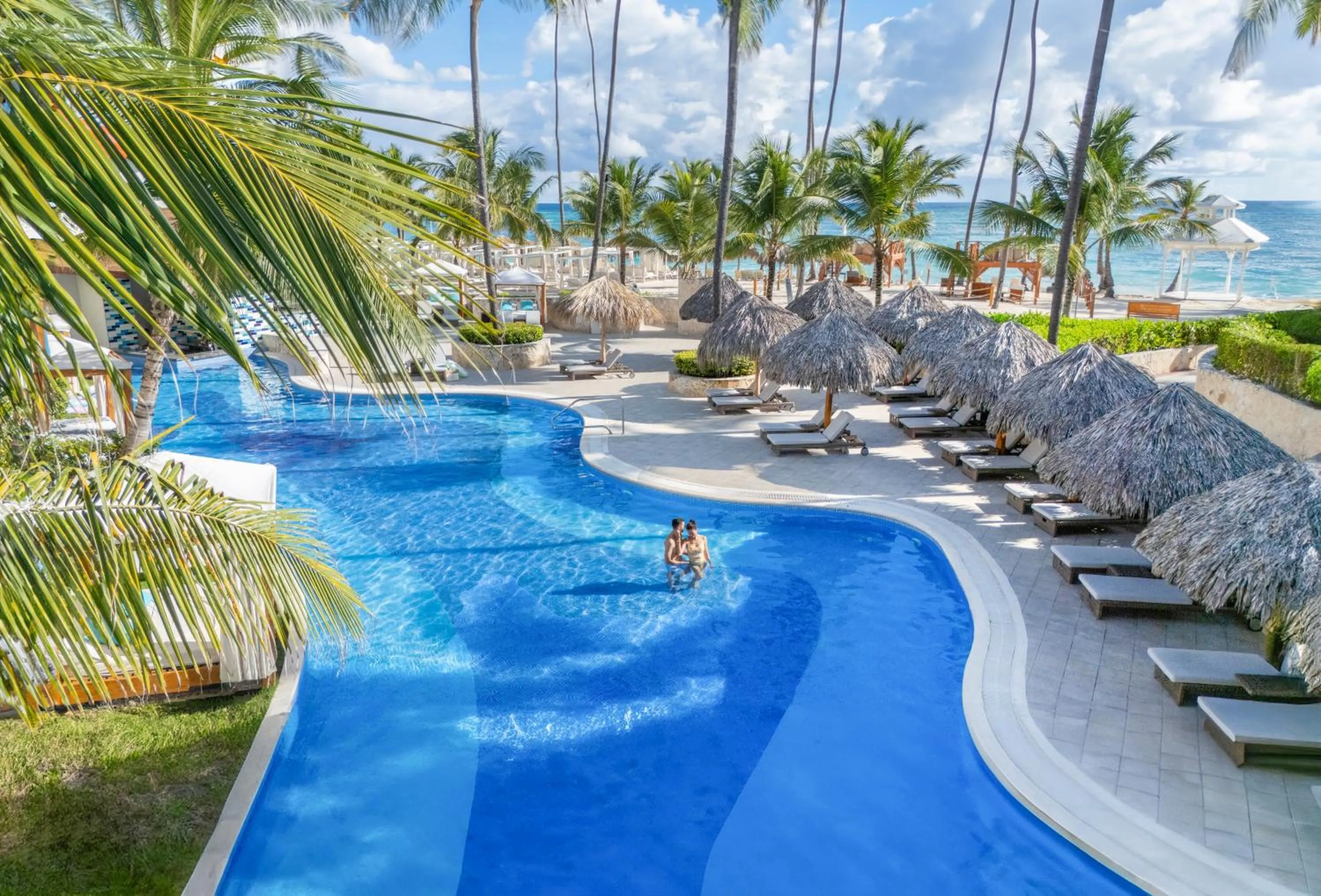 Pool view in Majestic Mirage Punta Cana, All Suites – All Inclusive