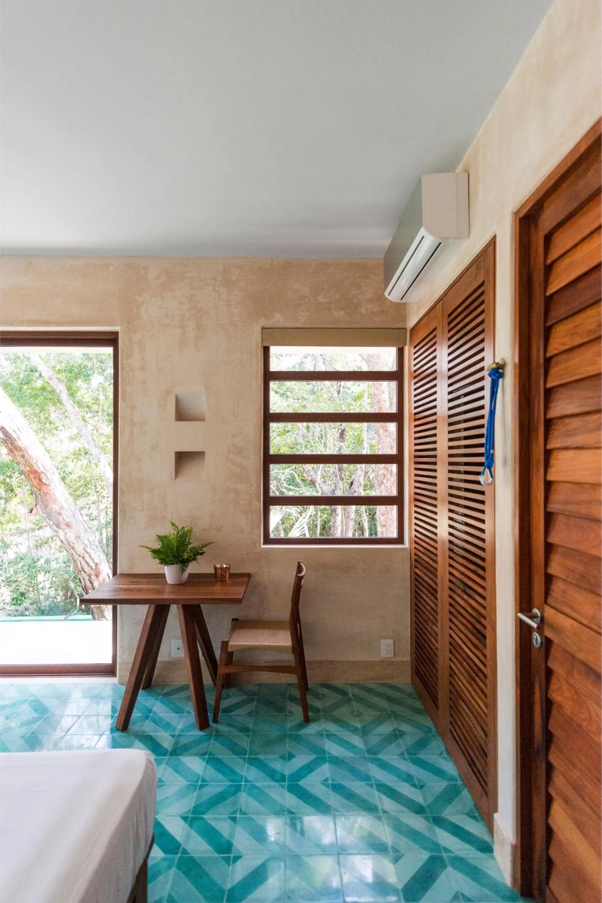 Seating area, Bed in Hotel Tiki Tiki Tulum