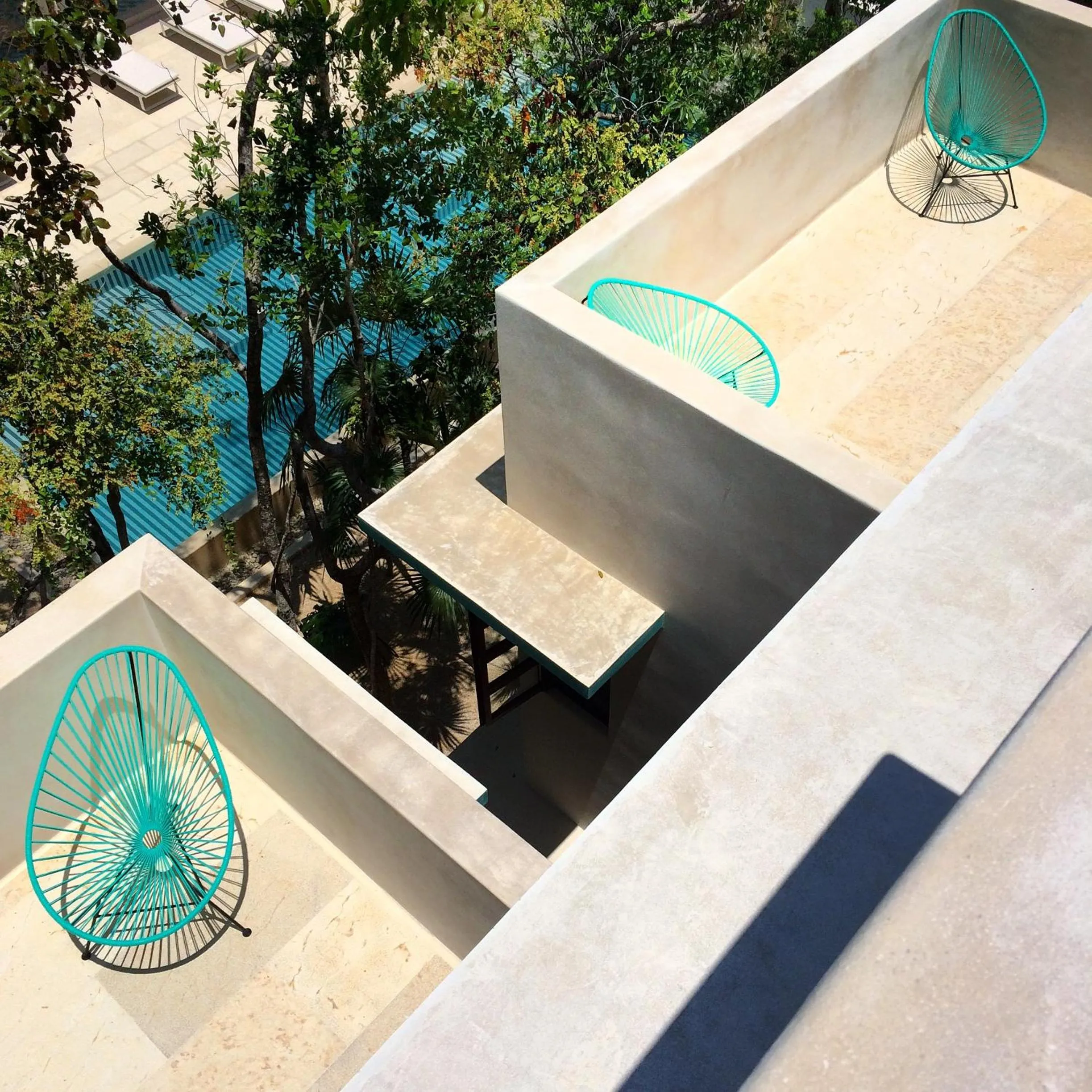 Balcony/Terrace in Hotel Tiki Tiki Tulum