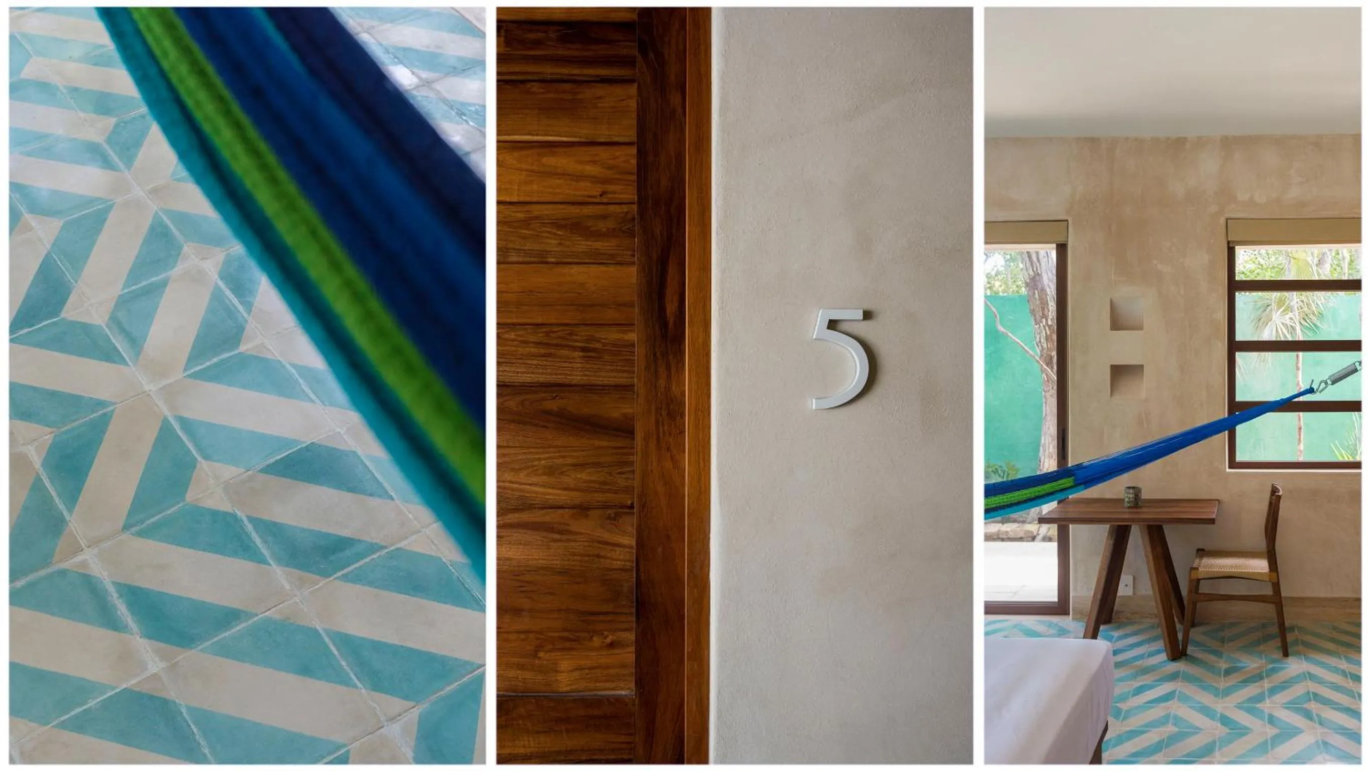 Decorative detail in Hotel Tiki Tiki Tulum