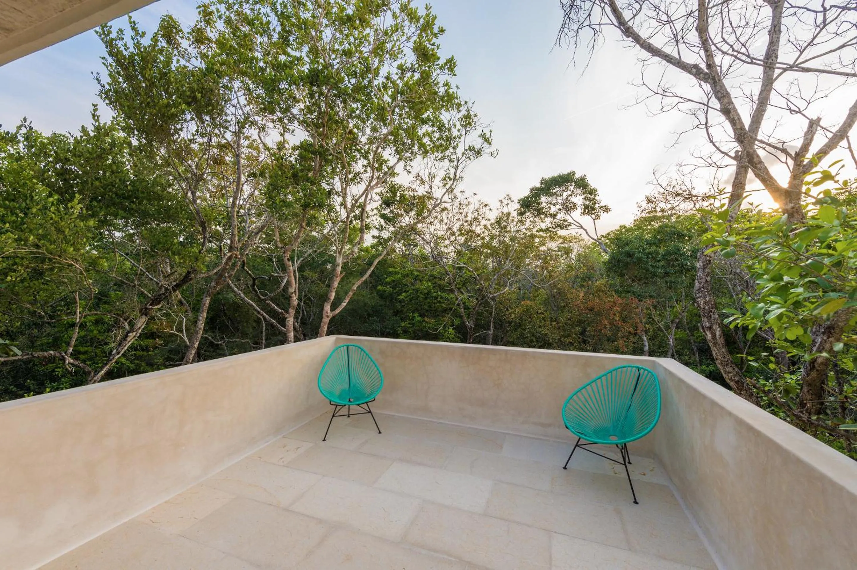 Patio in Hotel Tiki Tiki Tulum
