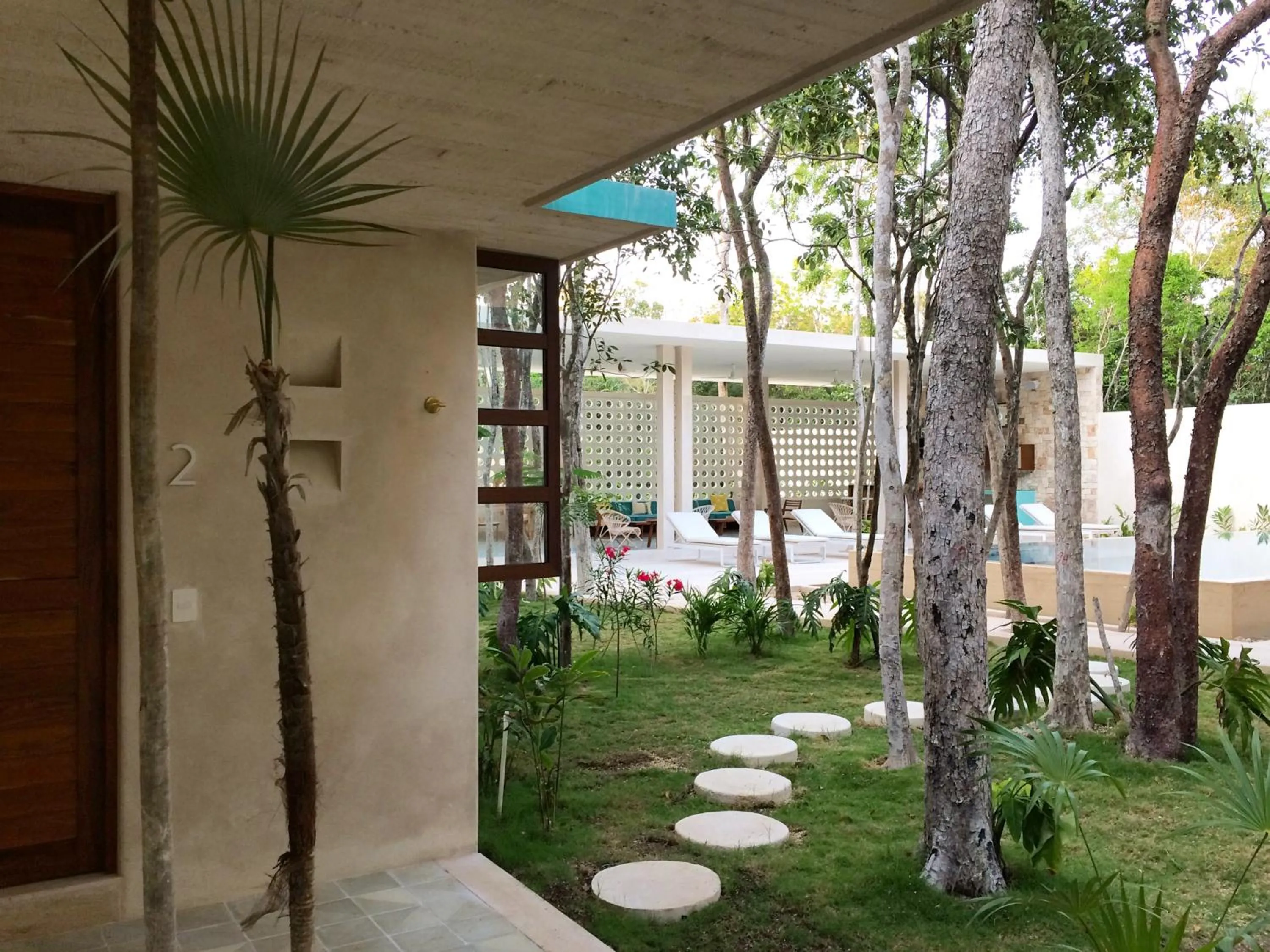 Garden in Hotel Tiki Tiki Tulum