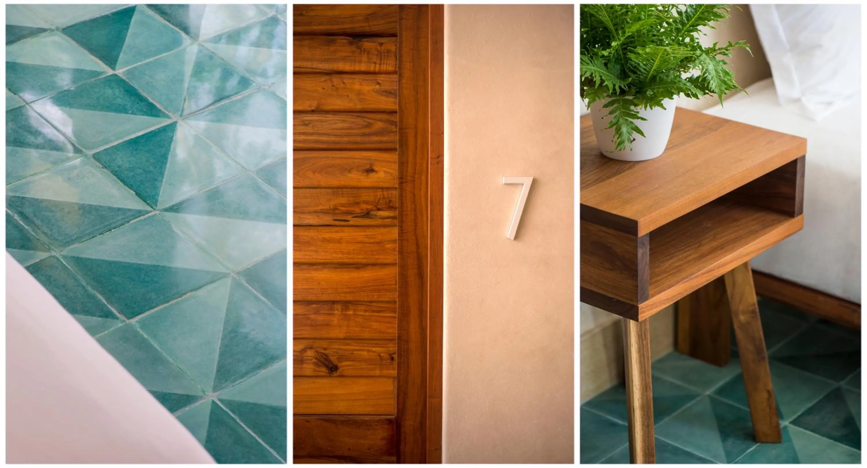 Decorative detail in Hotel Tiki Tiki Tulum