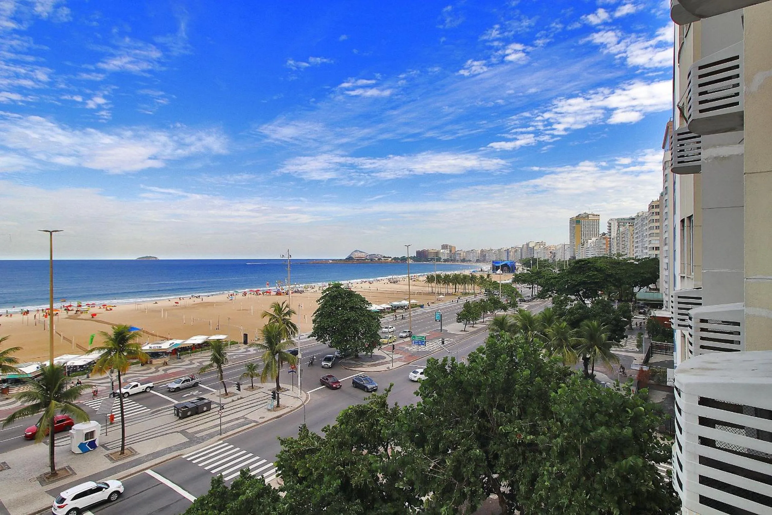 Sea view in Rio Spot Atlantica 2440