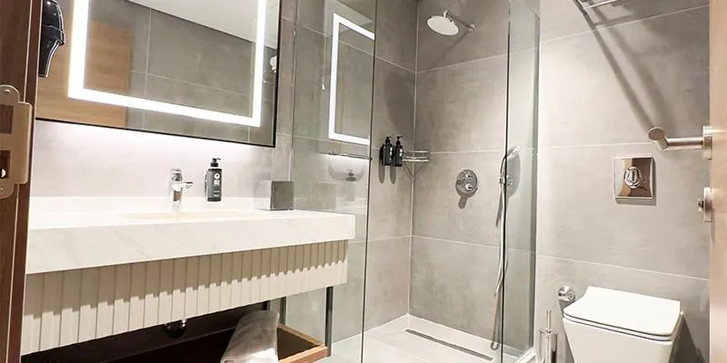 Bathroom in Paşapark Selçuklu Hotel