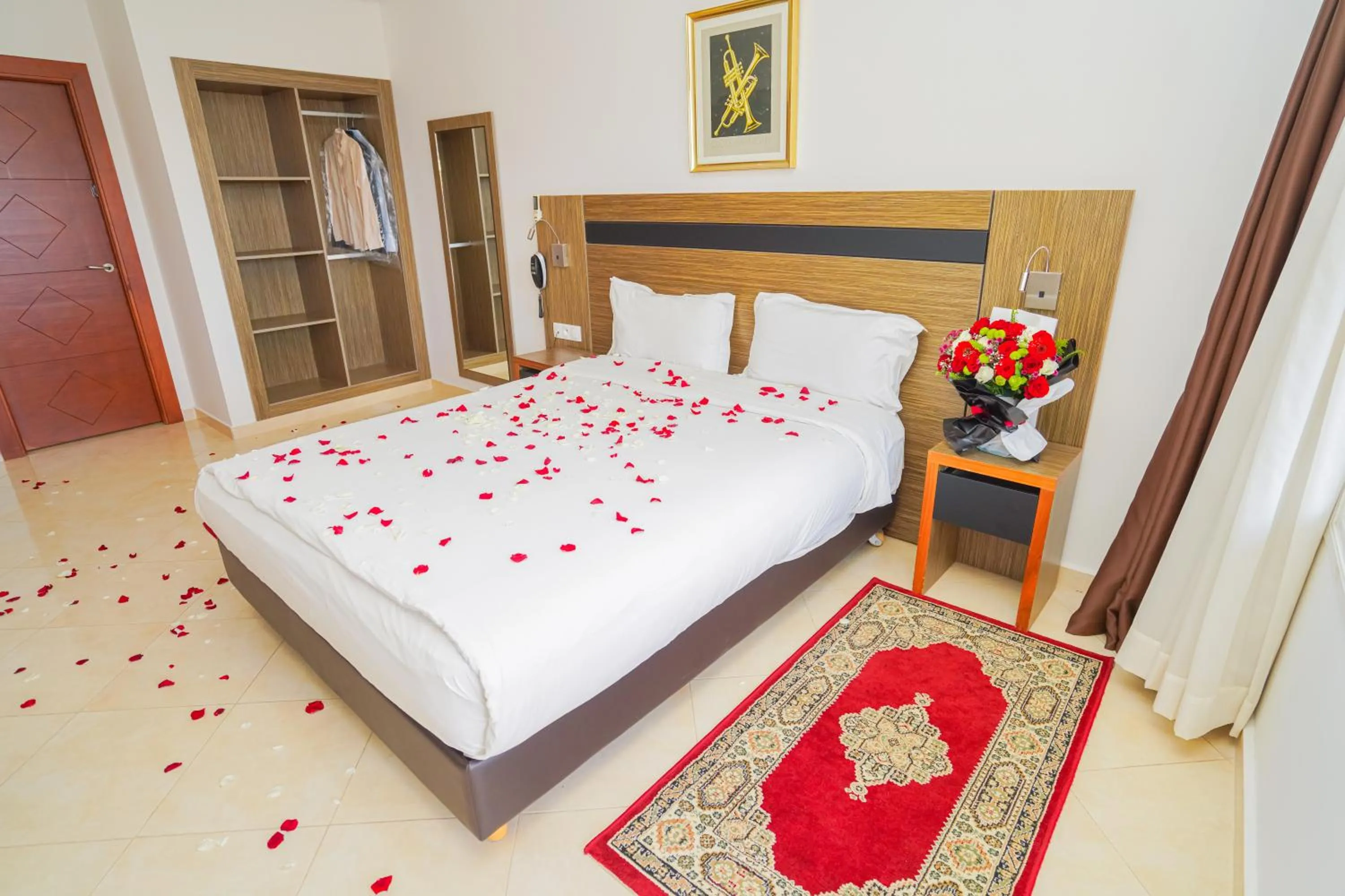 Photo of the whole room, Bed in Tanger Med Hotel, Conference & Catering