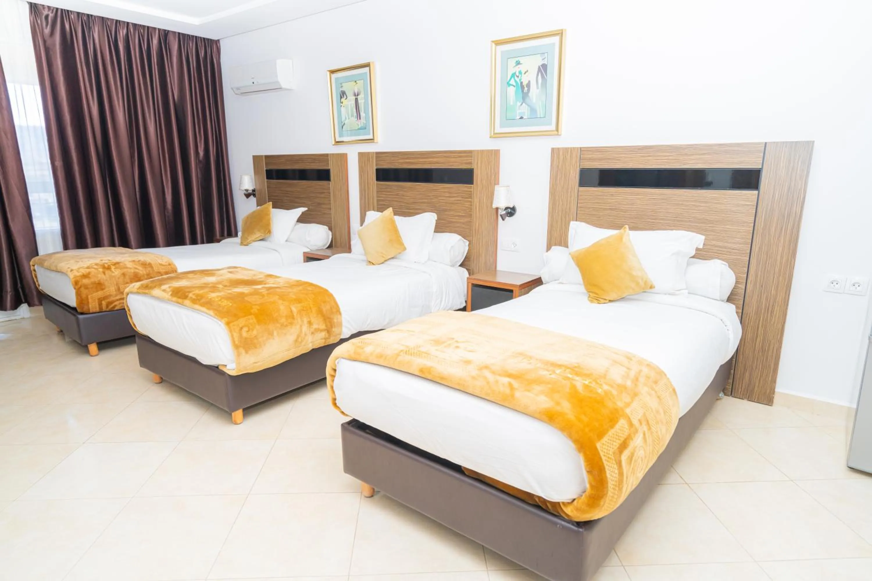 Bedroom, Bed in Tanger Med Hotel, Conference & Catering