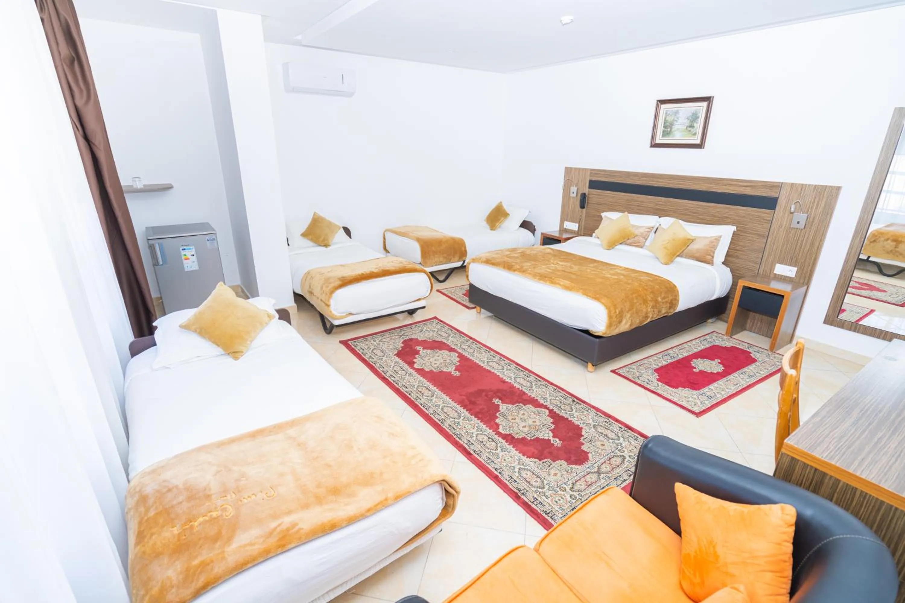 Bedroom, Bed in Tanger Med Hotel, Conference & Catering