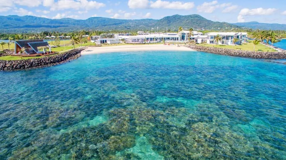 Property building in Taumeasina Island Resort