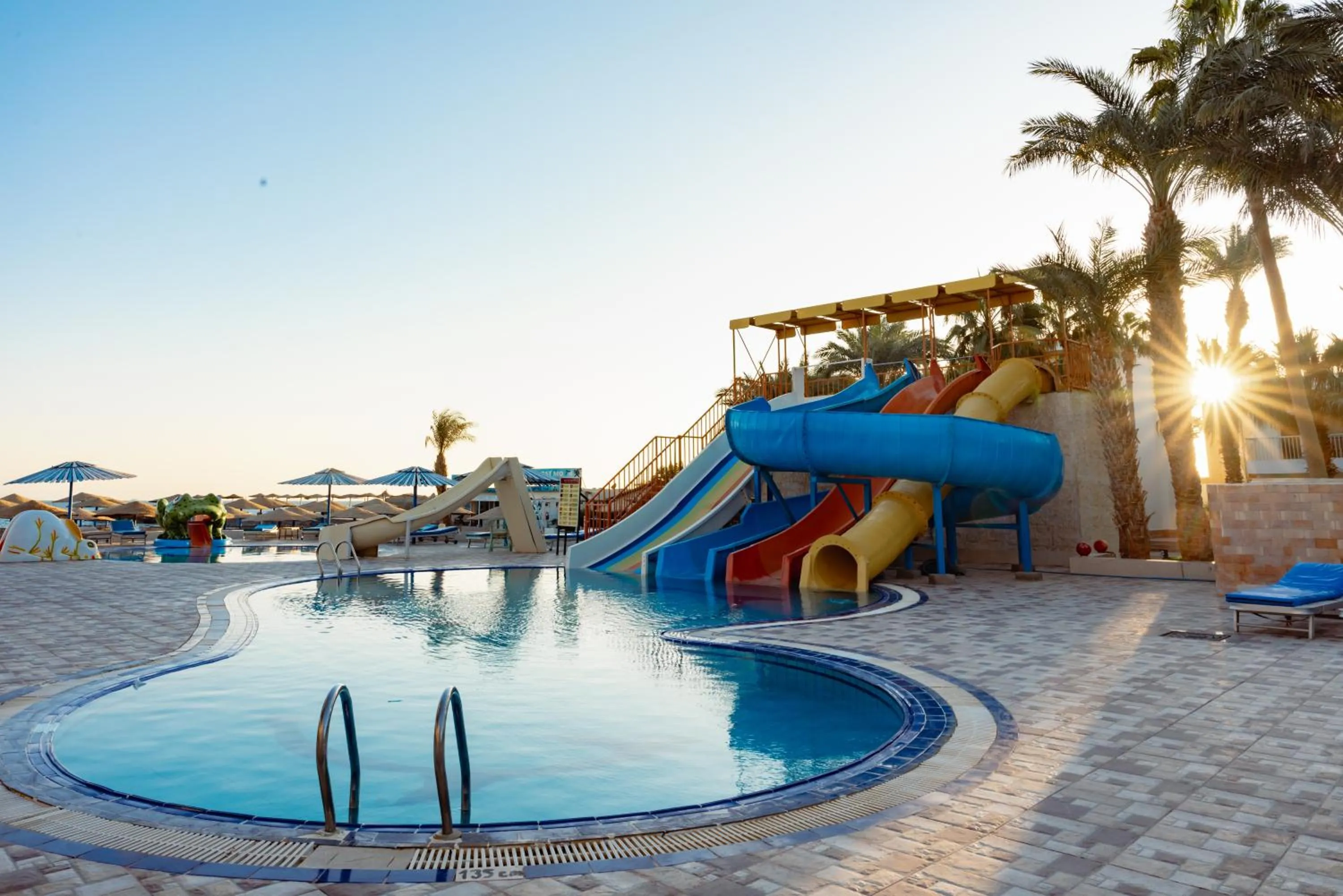 Swimming pool in Empire Beach Aqua Park