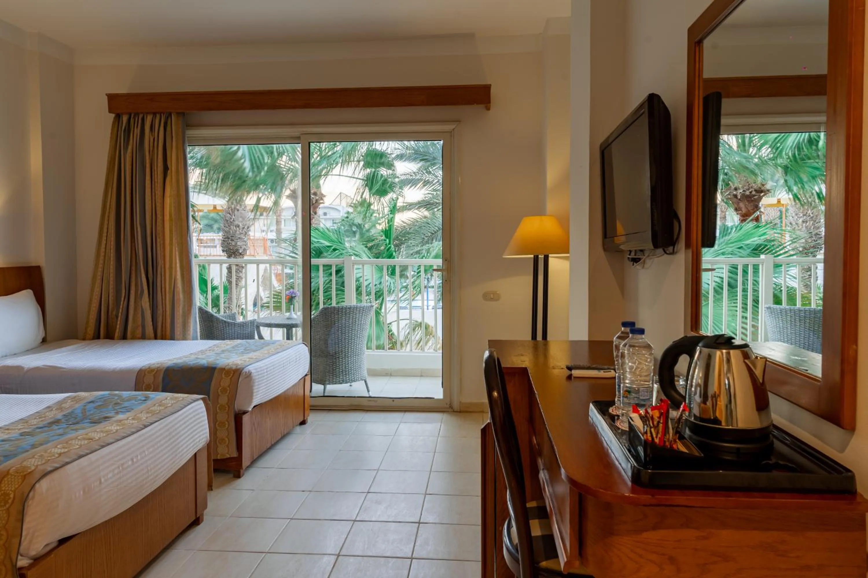 Bed in Empire Beach Aqua Park