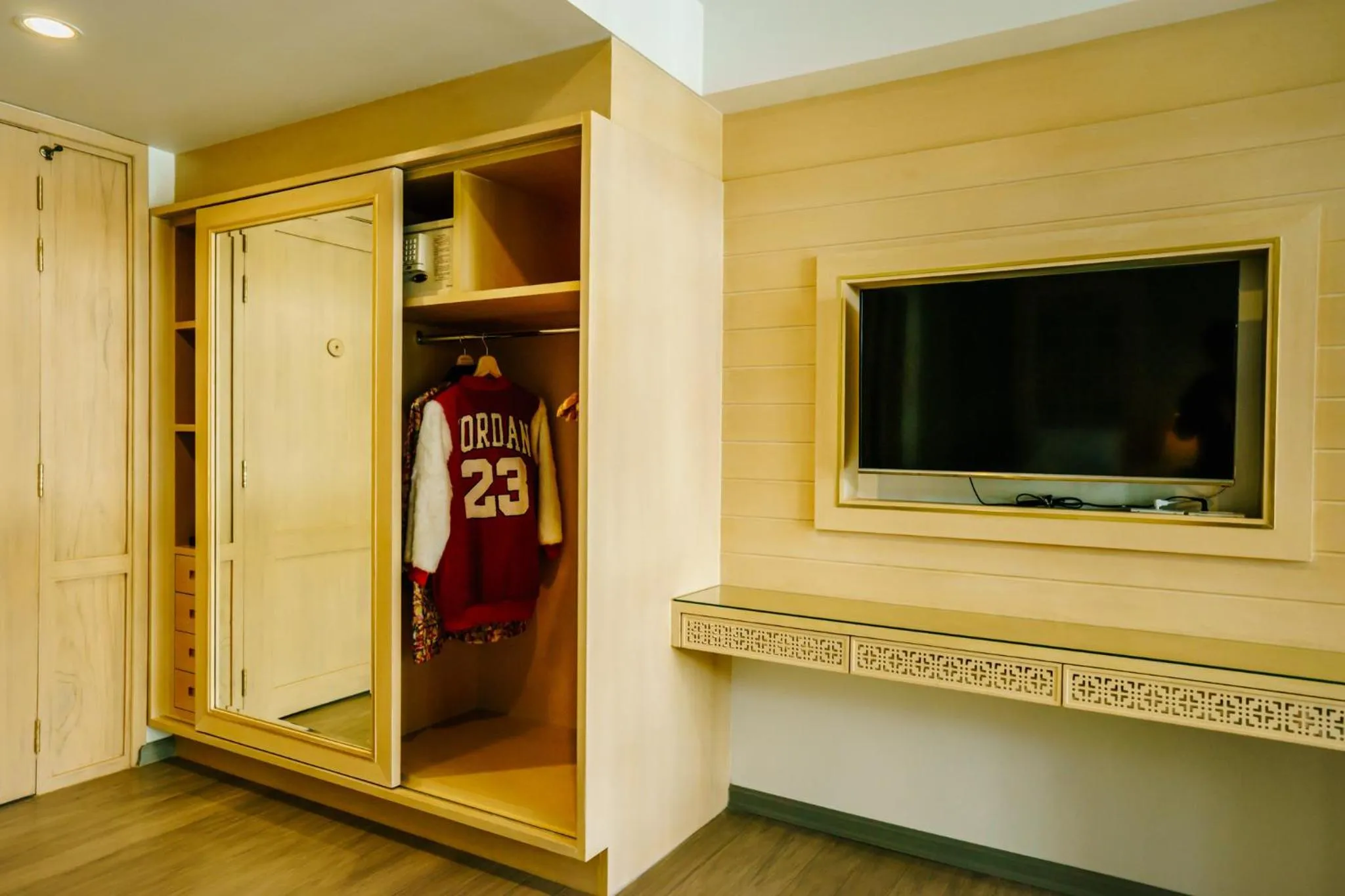 wardrobe in Moon Dragon Hotel