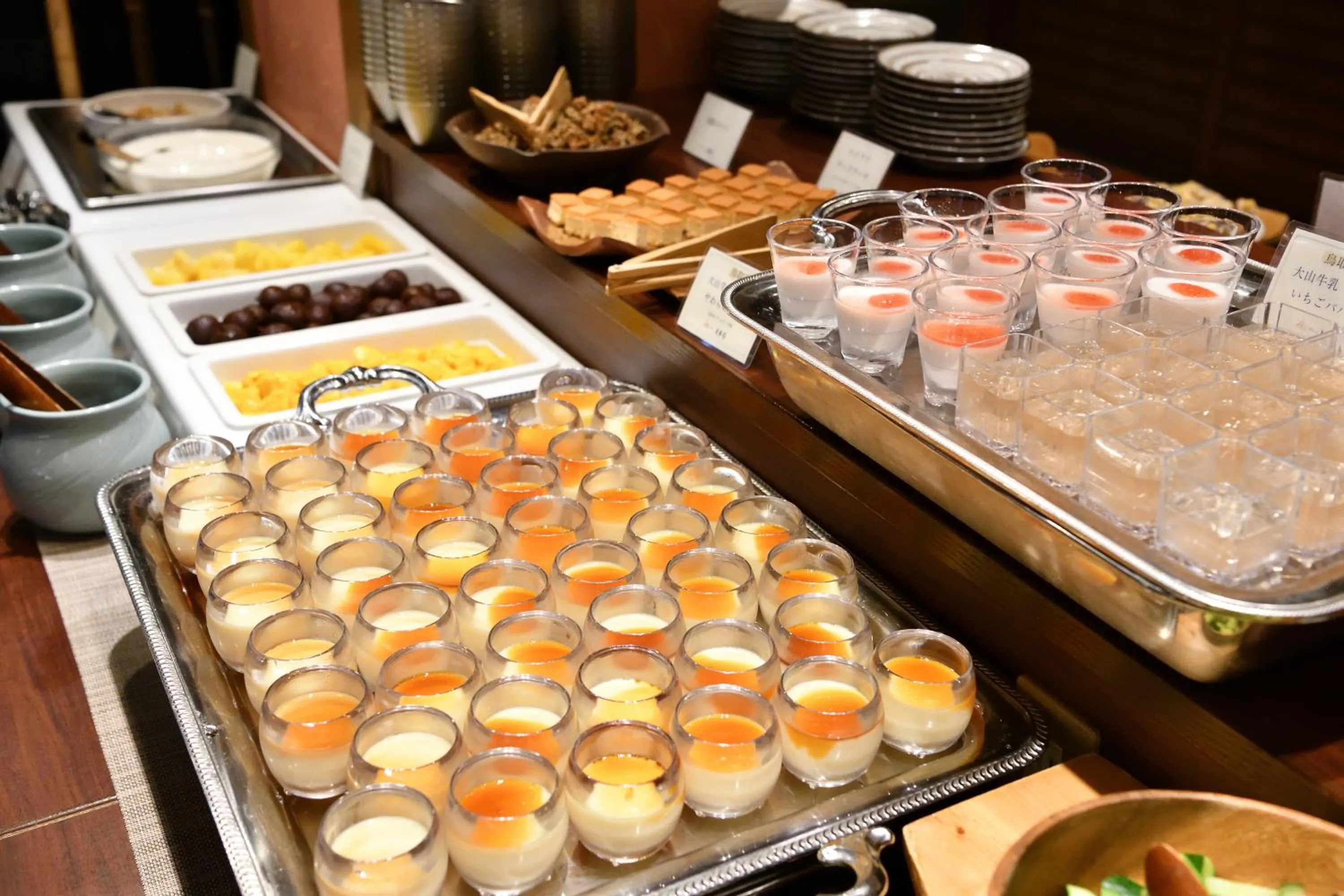 Buffet breakfast in Yunogo Onsen HOTEL YUNOMORI BISYUNKAKU