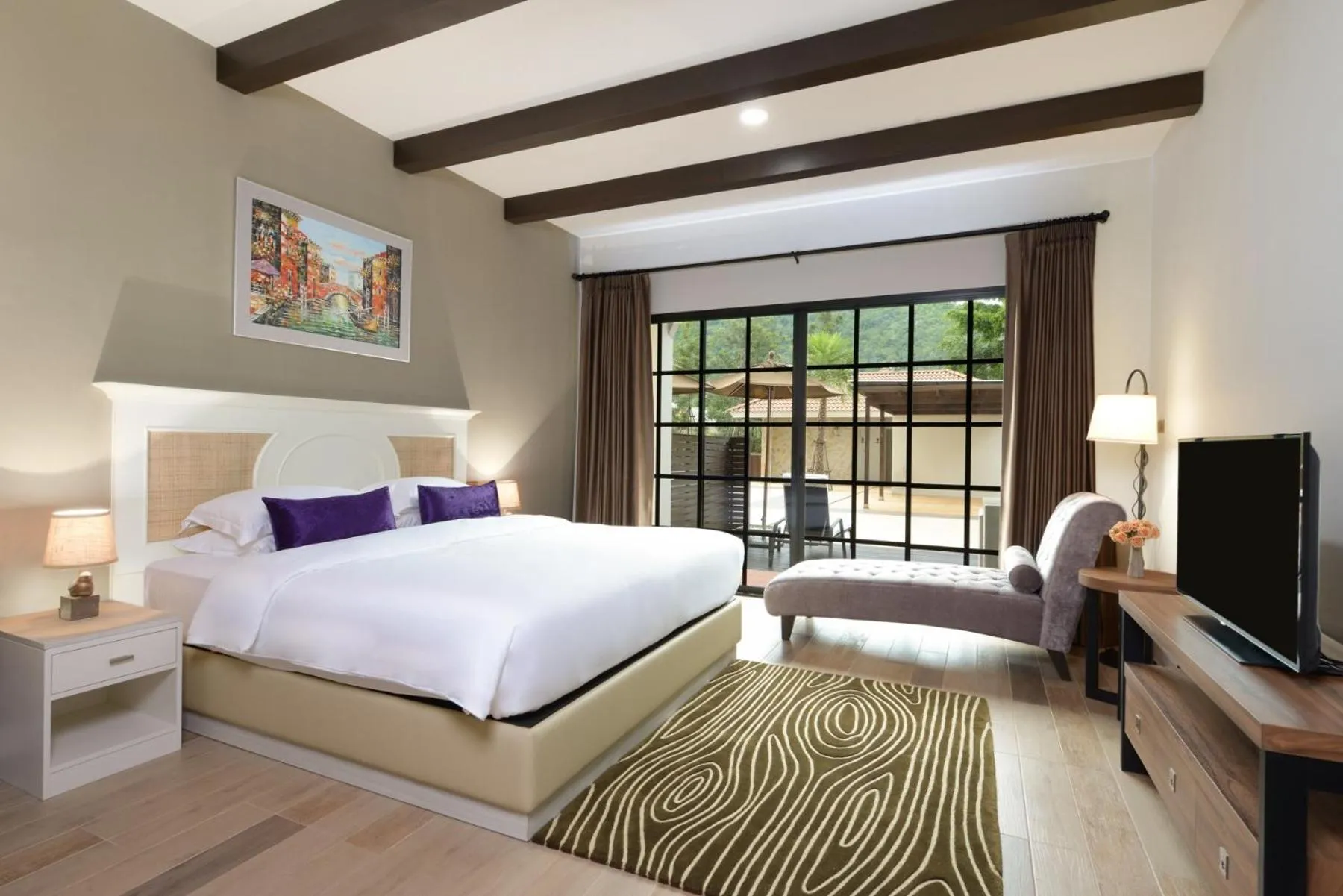 Bed in Le Monte Khao Yai