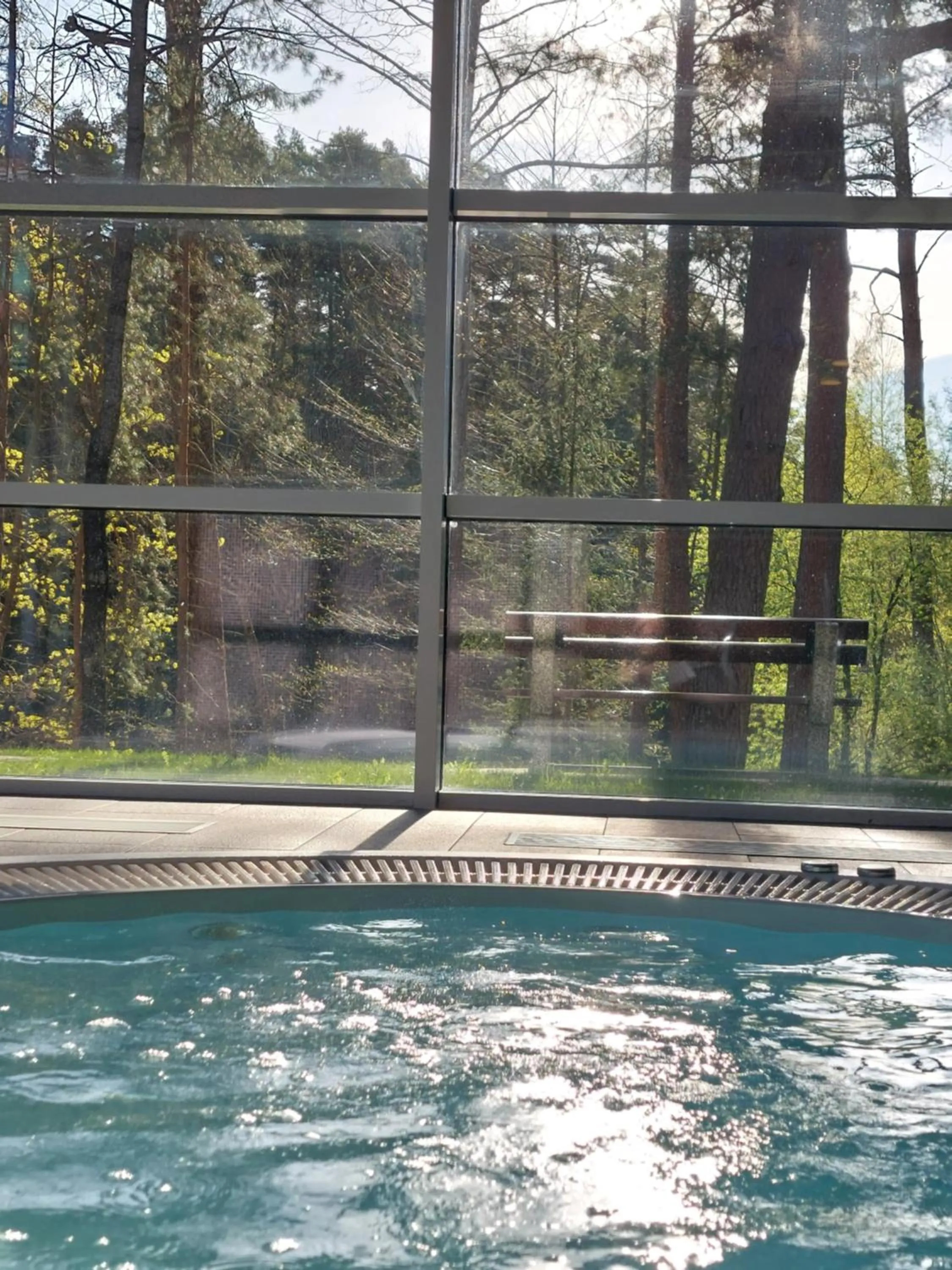 Pool view in UPA Medical SPA