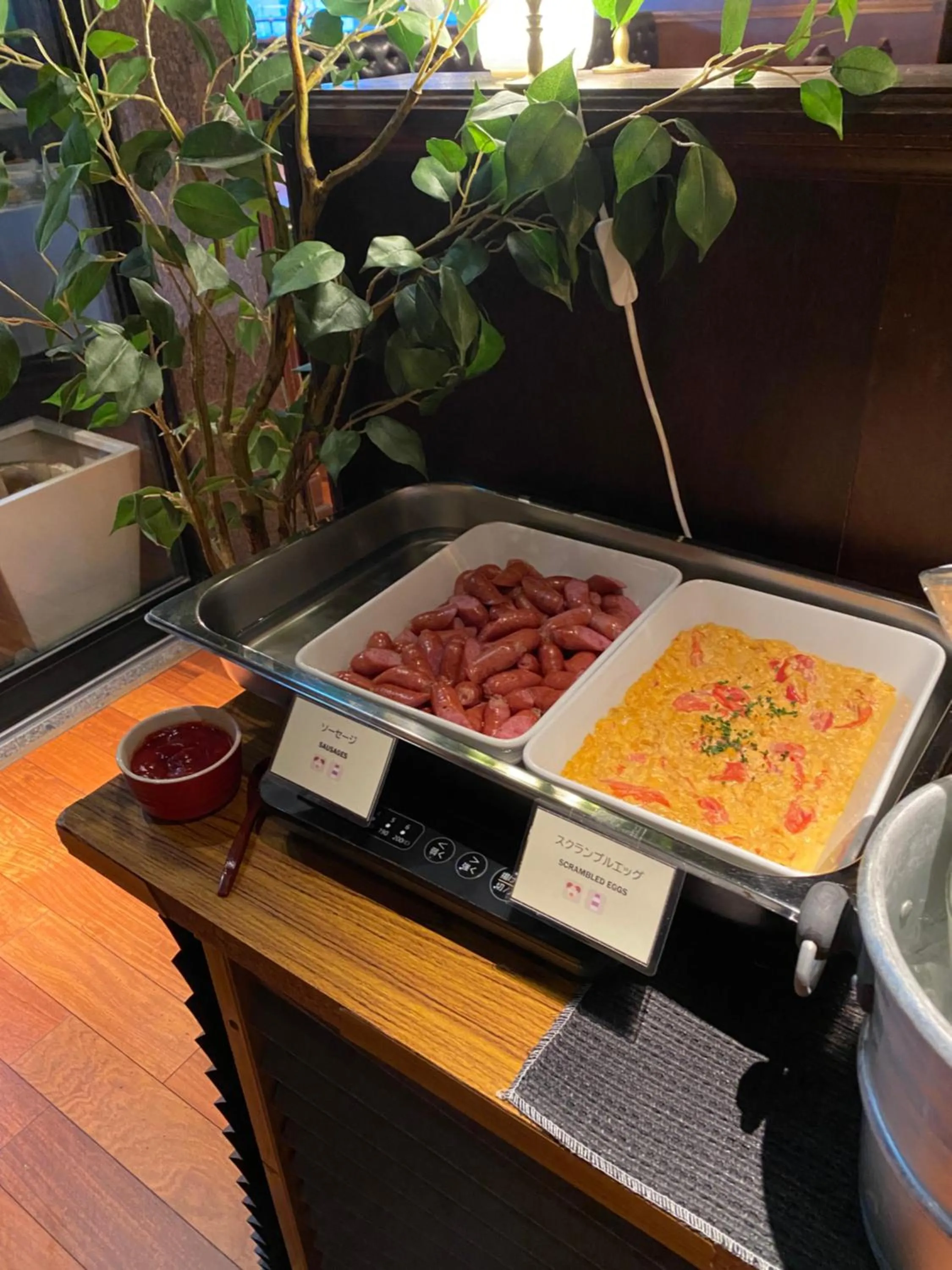 Buffet breakfast in Hotel Silk Tree Nagoya