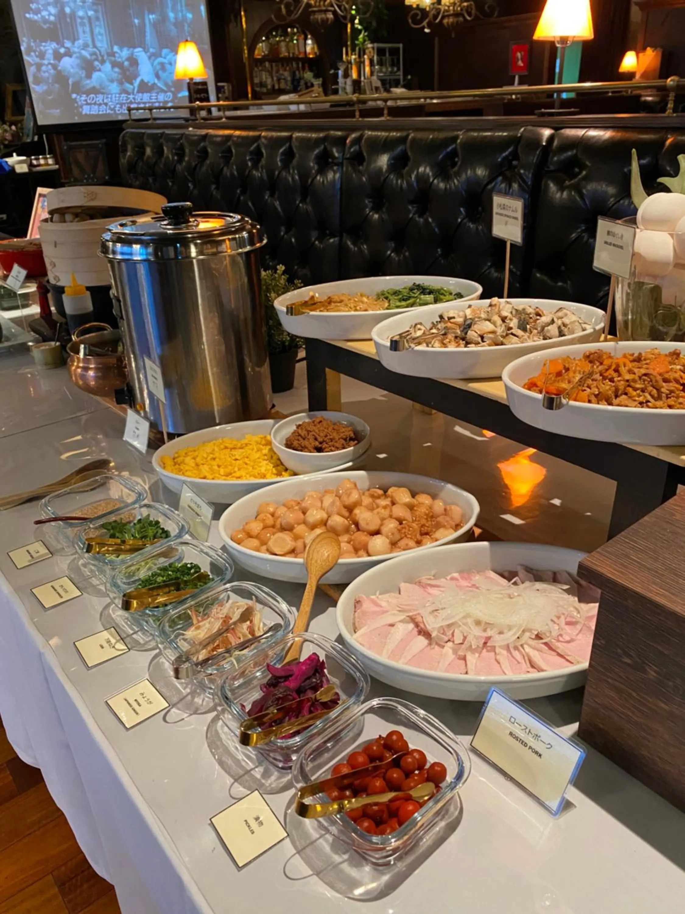 Buffet breakfast in Hotel Silk Tree Nagoya