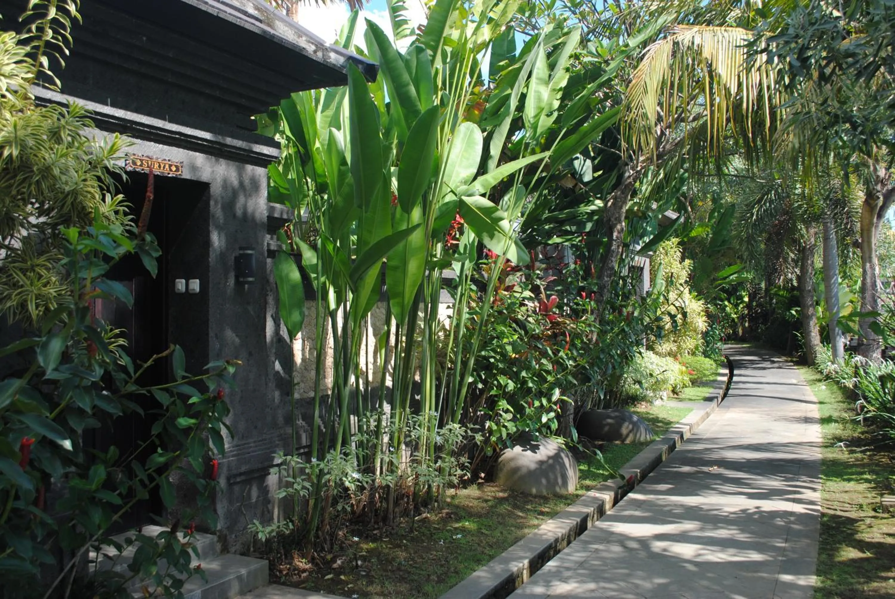 Garden in Kori Maharani Villas & Resort