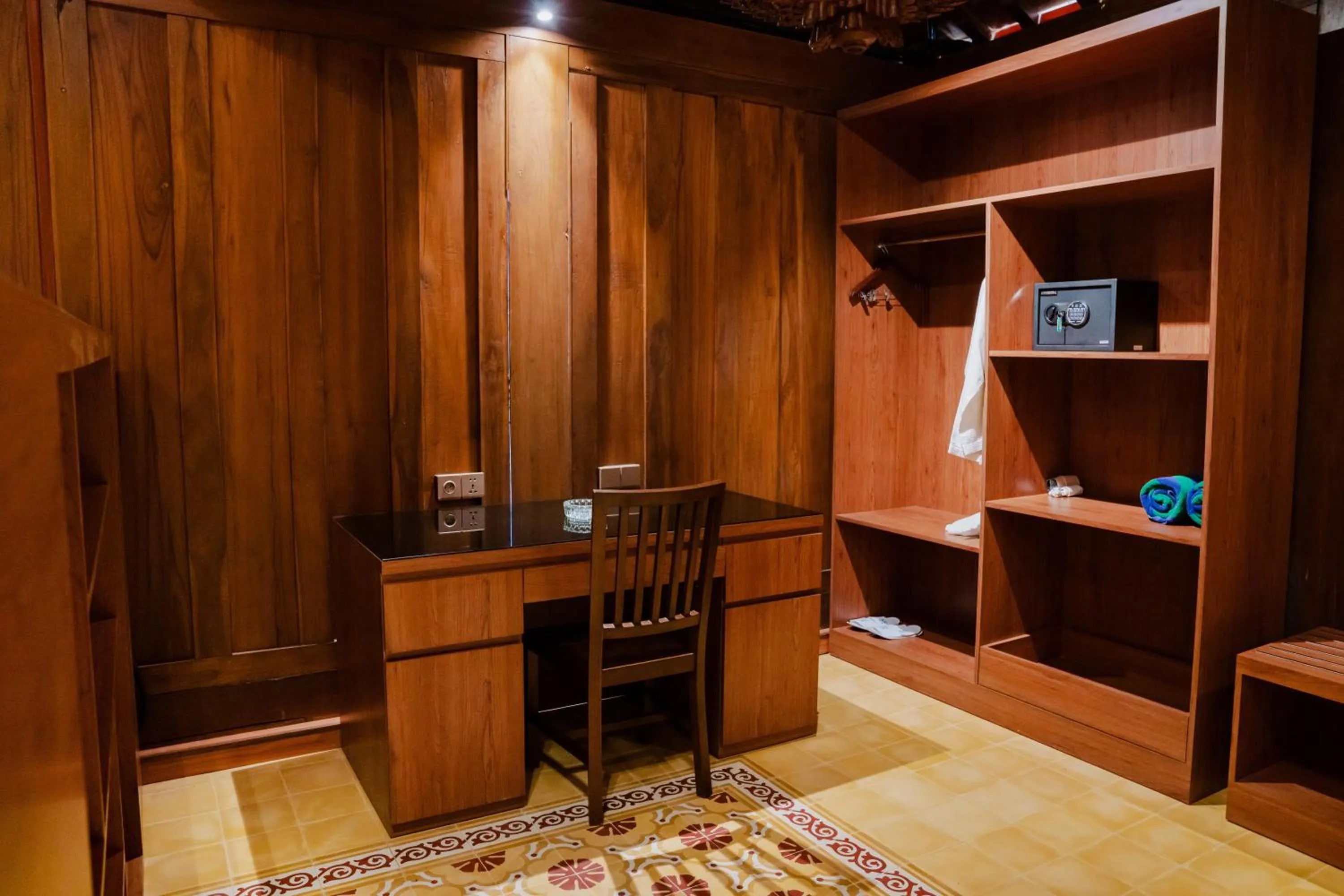 wardrobe in Kori Maharani Villas & Resort