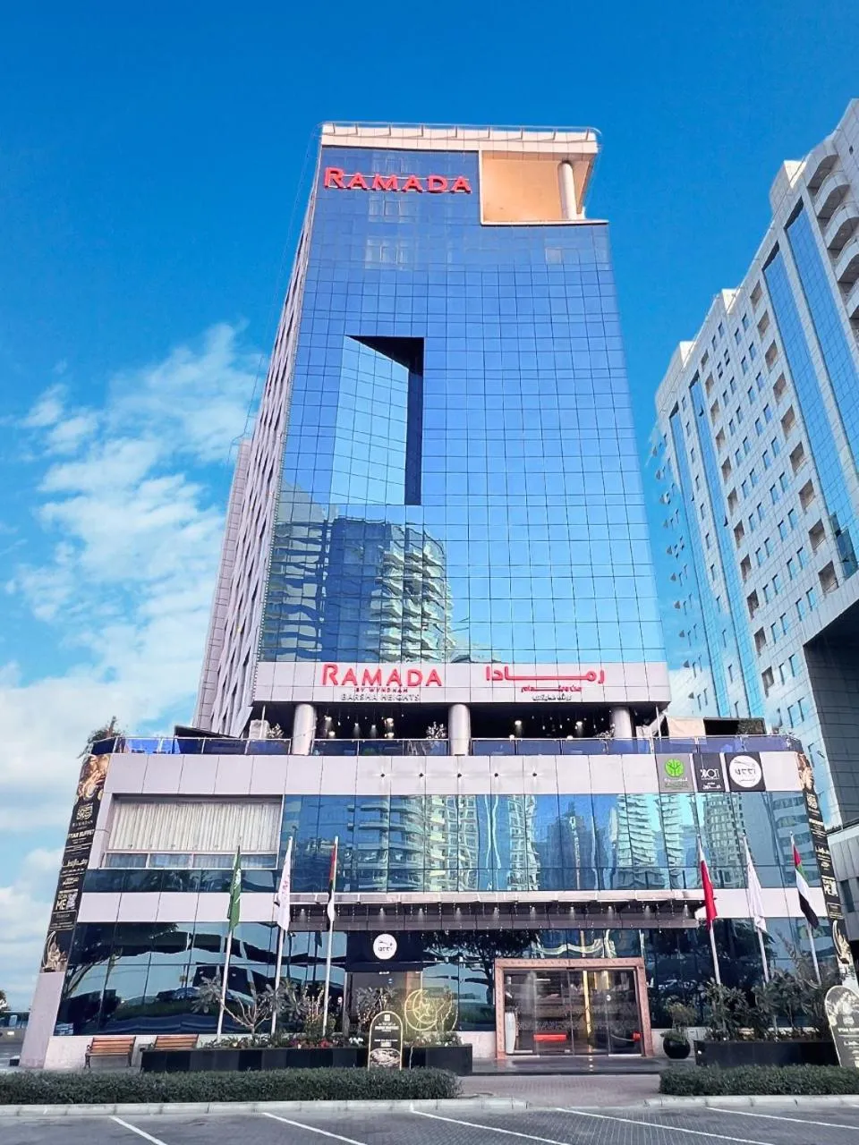 Property building in Ramada by Wyndham Dubai Barsha Heights