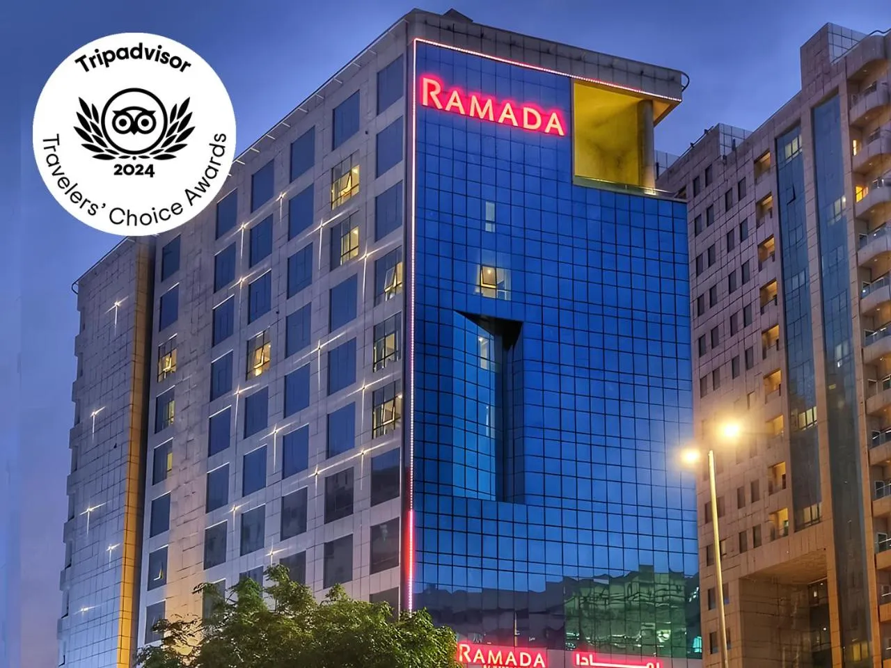 Property building in Ramada by Wyndham Dubai Barsha Heights
