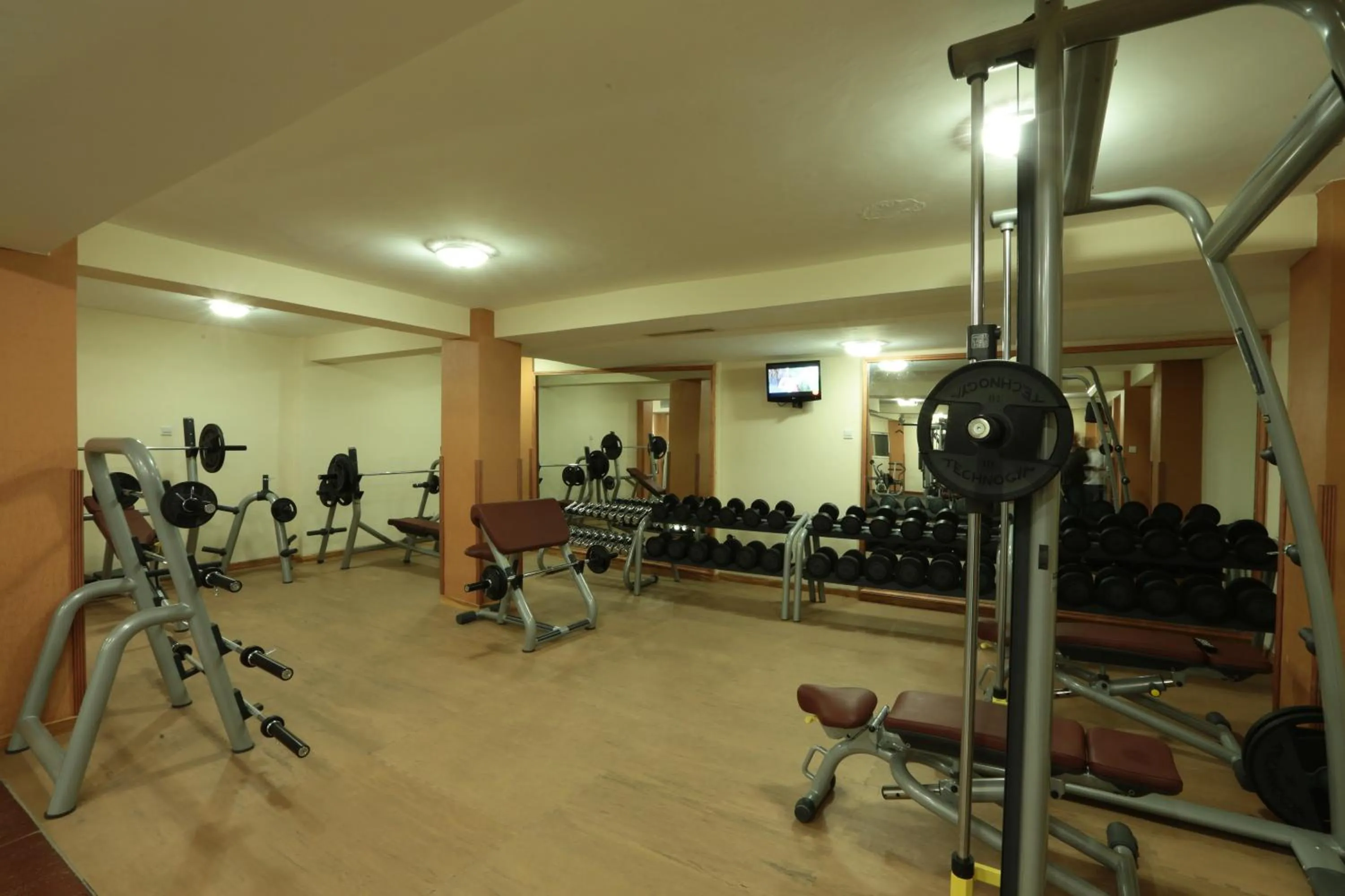 Fitness centre/facilities in Abyssinia Renaissance Hotel