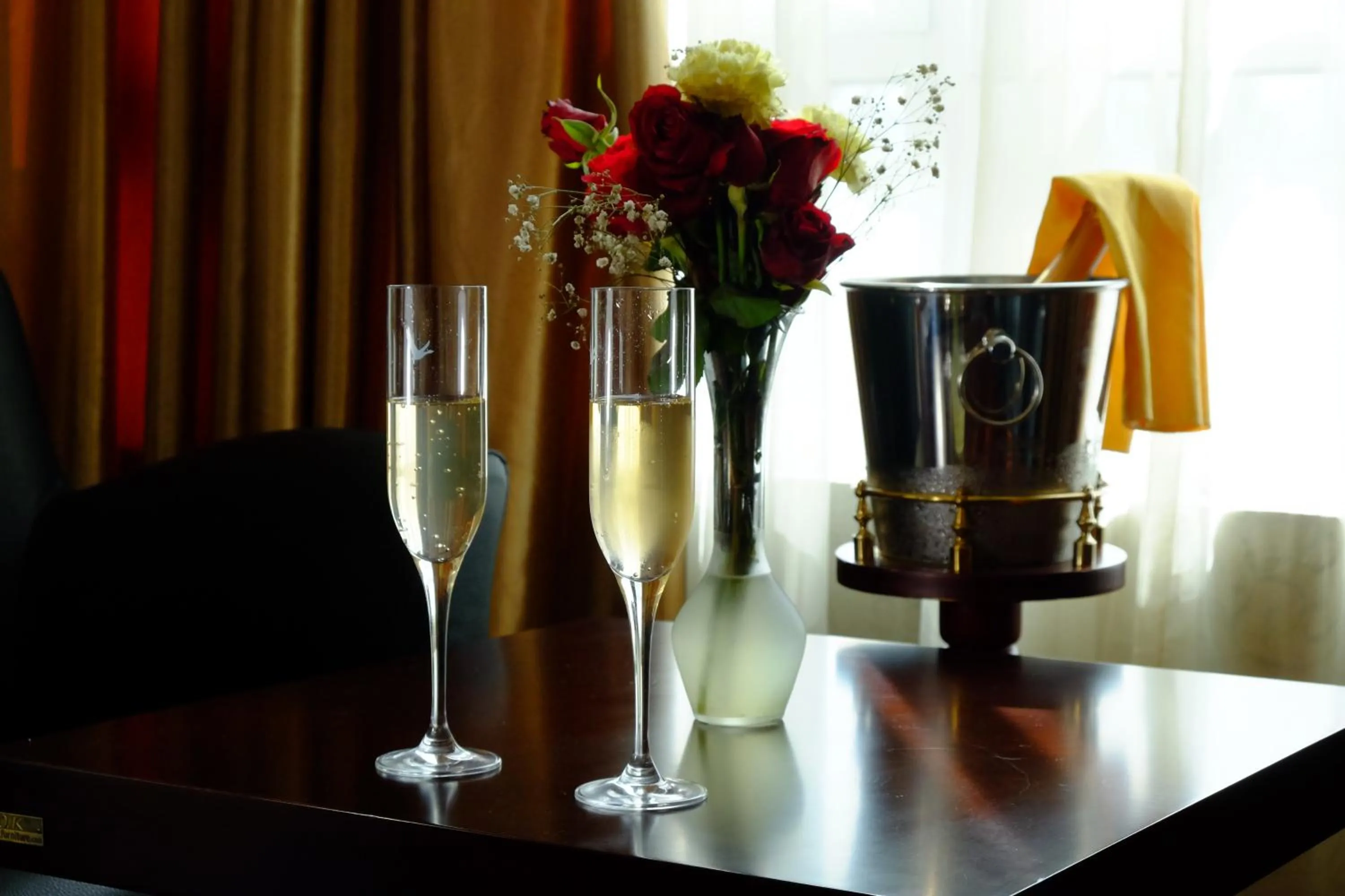 Bedroom in Abyssinia Renaissance Hotel