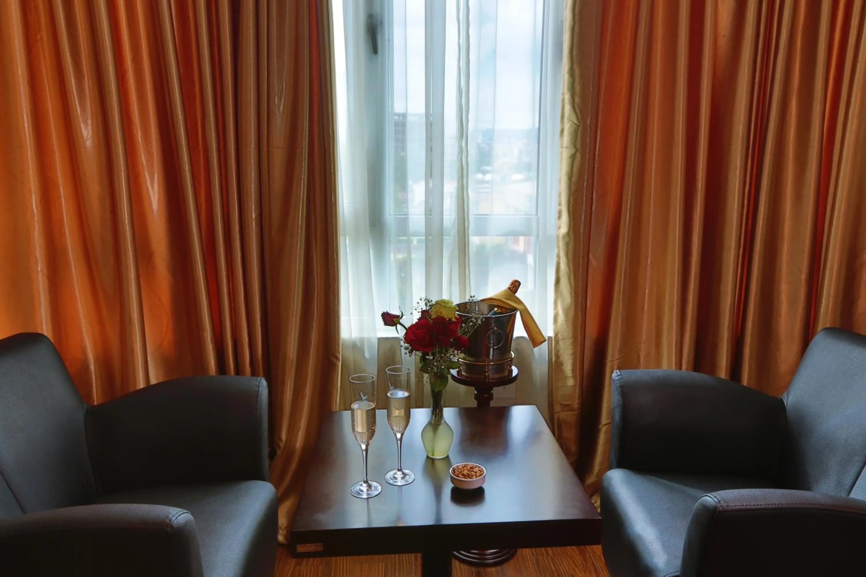 Bedroom in Abyssinia Renaissance Hotel