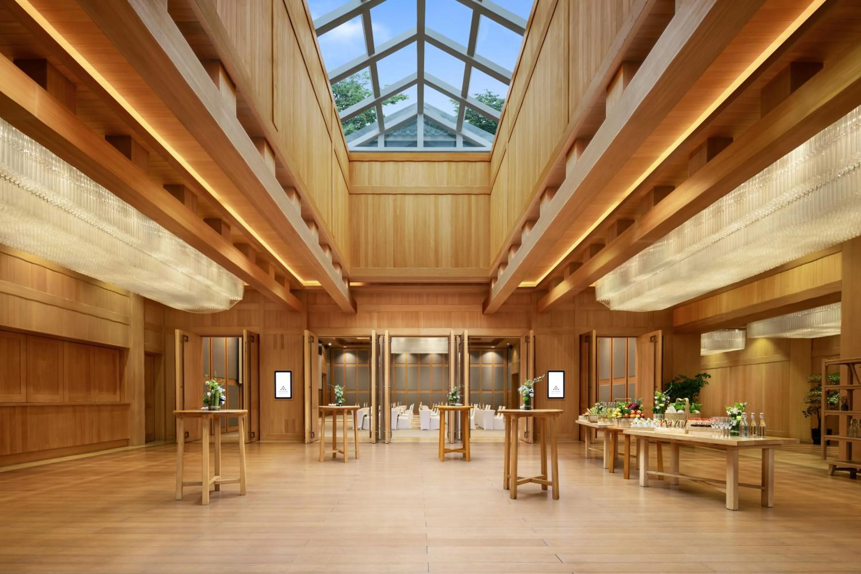 Meeting/conference room in Six Senses Qing Cheng Mountain