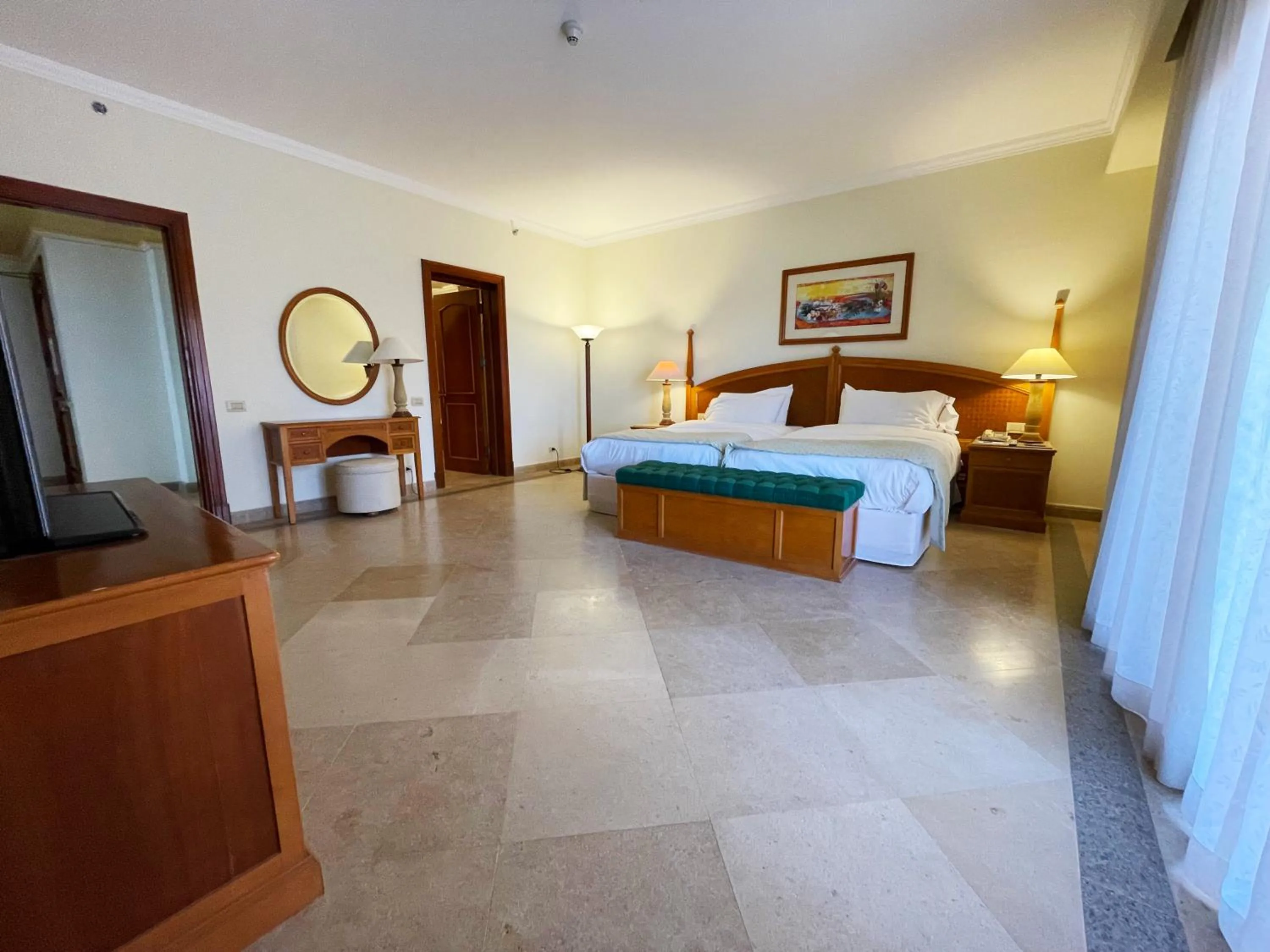 Bed in The Cascades Golf Resort, Spa & Thalasso